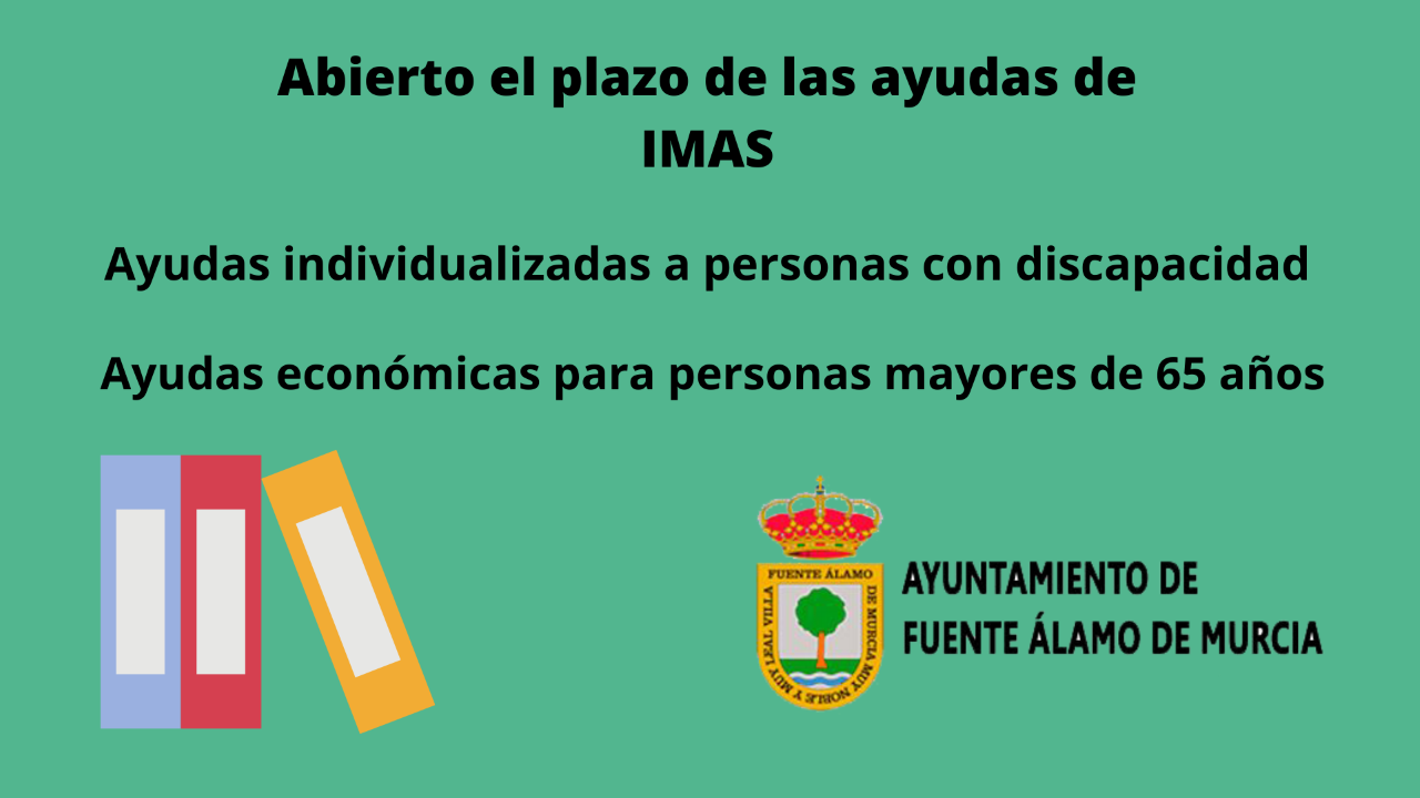 Abierto el plazo de las ayudas de IMAS