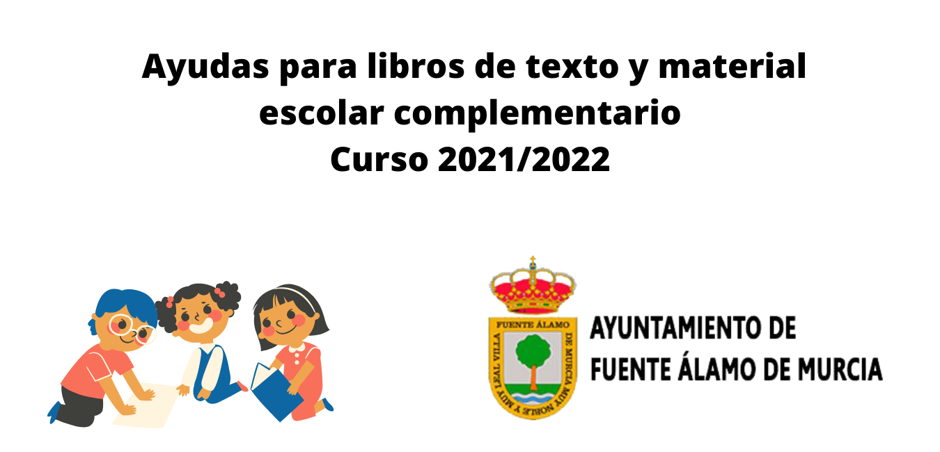 Ayudas para libros de texto y material escolar complementario Curso 2021/2022