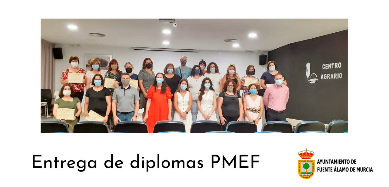 Entrega de diplomas PMEF de mayores