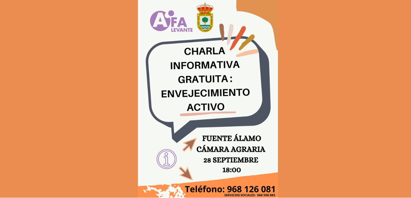 CHARLA INFORMATIVA GRATUITA: ENVEJECIMIENTO ACTIVO
