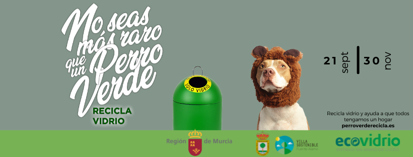 “No seas más raro que un perro verde” Campaña Ecovidrio