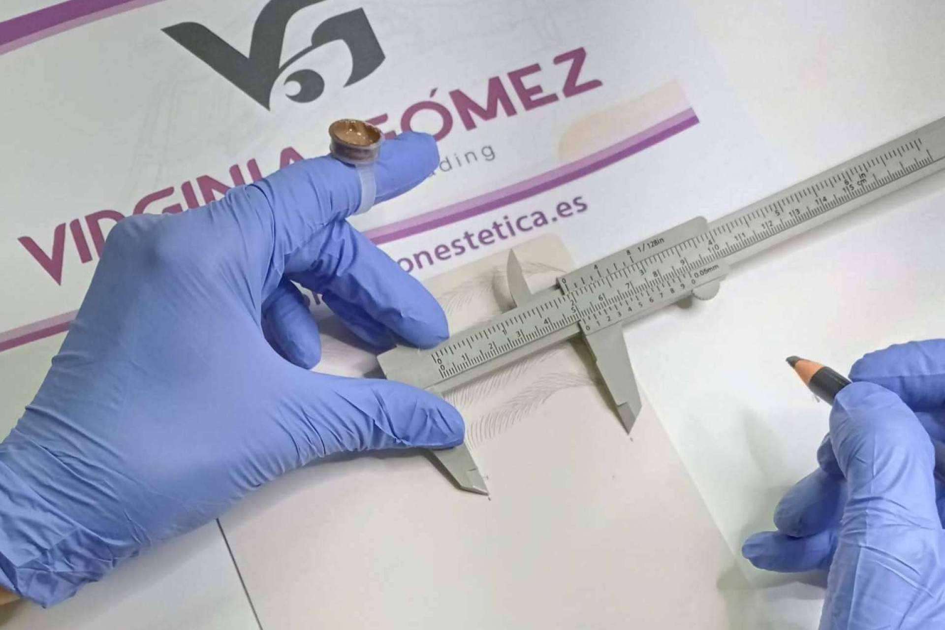 El curso de micropigmentación y microblading impartido por Virginia Gómez