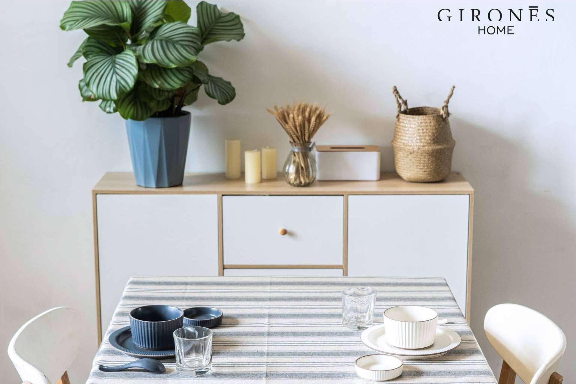 Vestir las mesas con estilo y color con los manteles antimanchas de Gironés Home