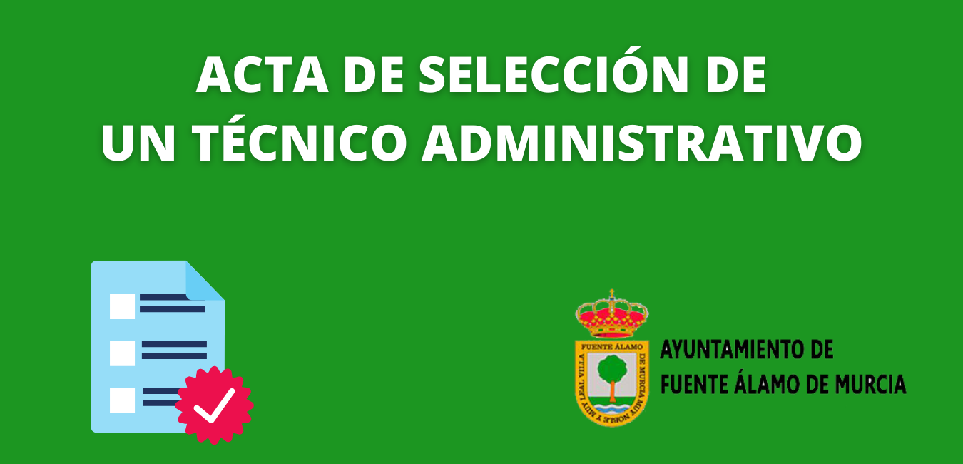 ACTA DE SELECCIÓN DE UN TÉCNICO ADMINISTRATIVO