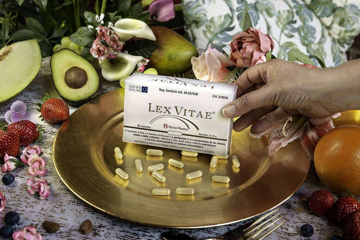 Lex Vitae de la marca Narval Pharma reivindica la importancia del bienestar y cuidado desde el interior
