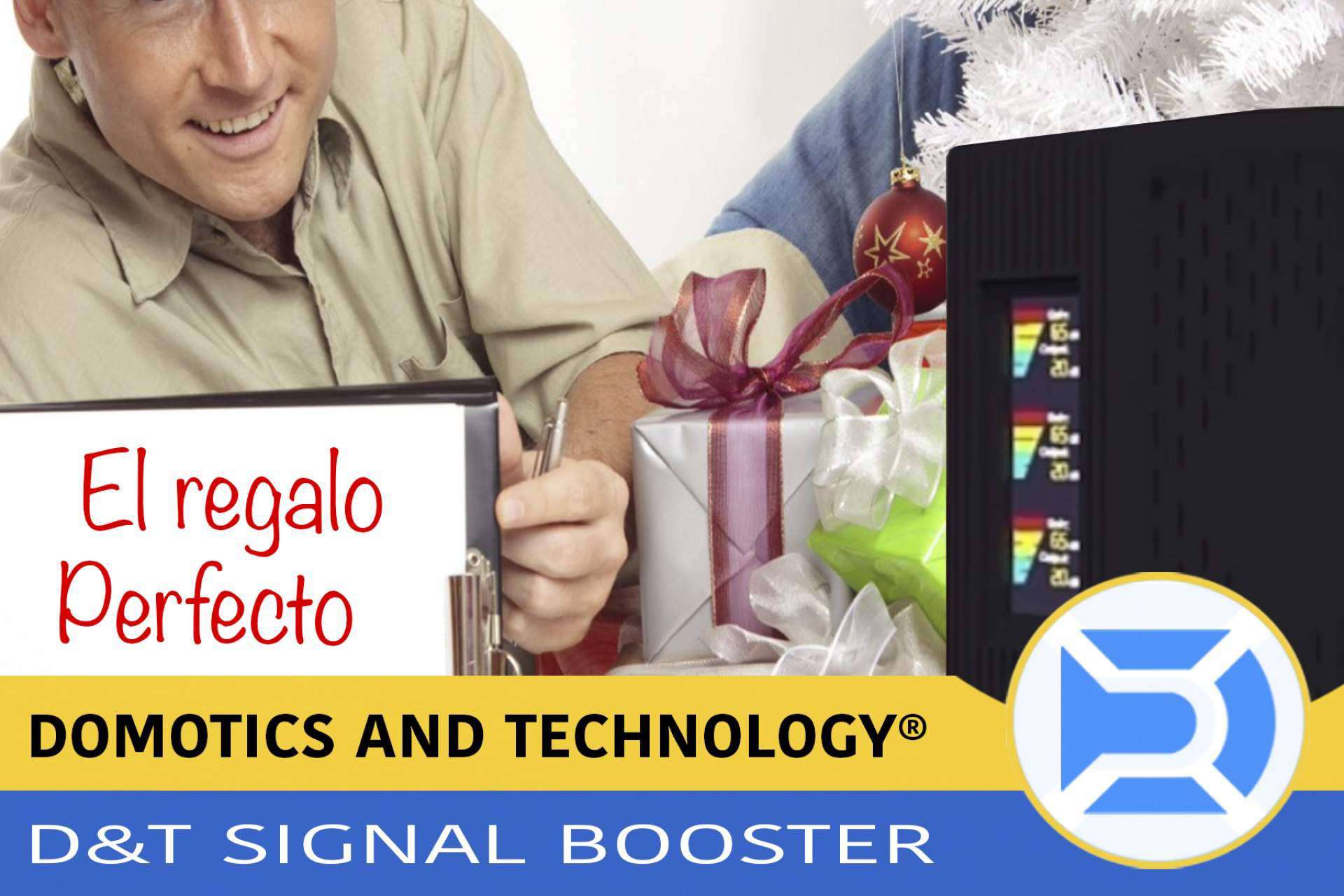 Domotics and Technology ha lanzado D&T Signal Booster, el amplificador de señal ideal para hogares, oficinas y comercios