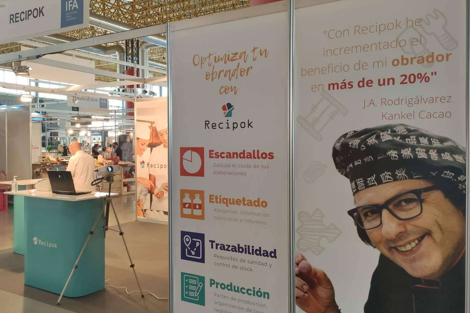 La nueva herramienta para digitalizar obradores y cocinas artesanas, Recipok
