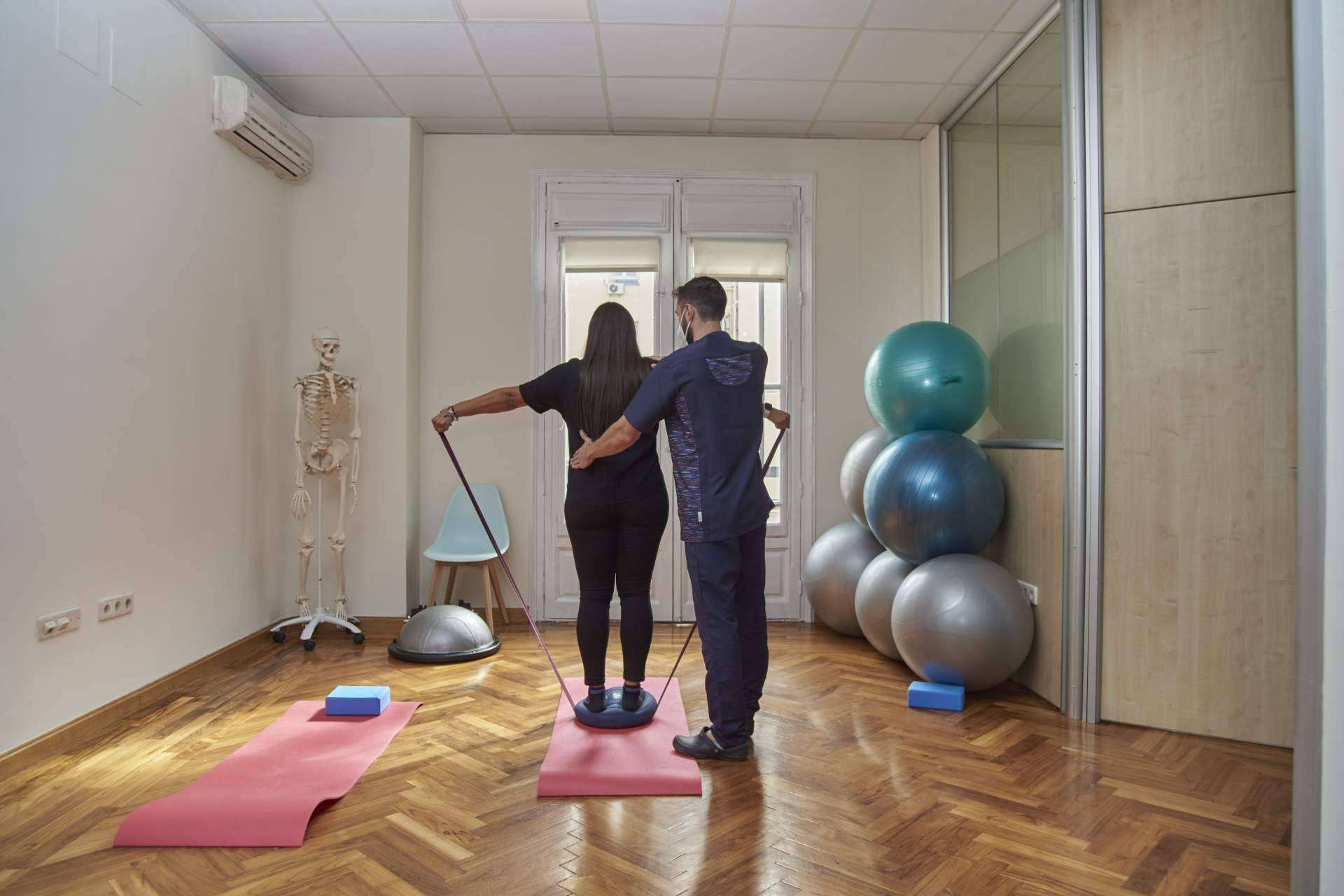 Los numerosos tratamientos de fisioterapia de Oxygenate