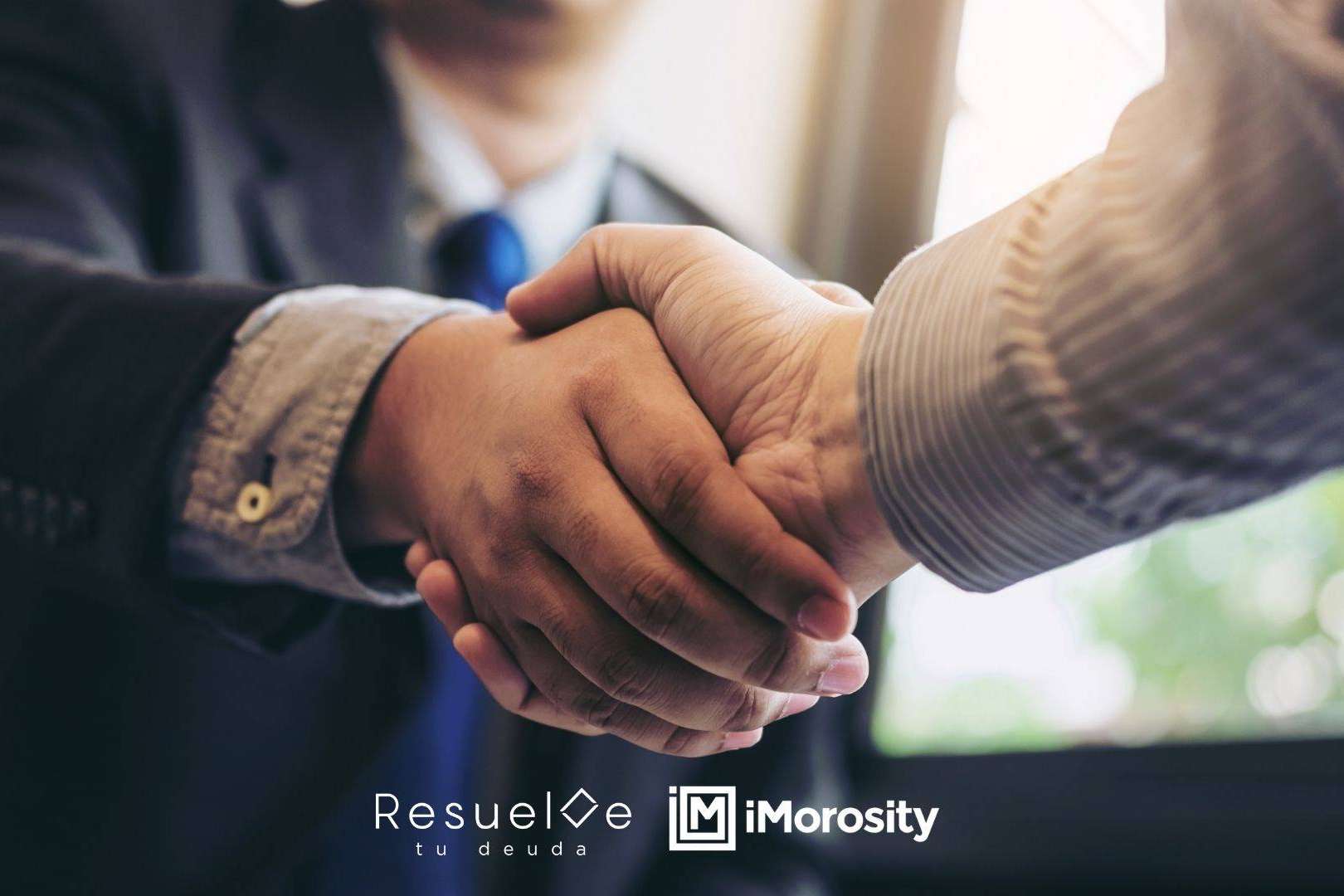Unión de iMorosity con la filial en España de Resuelve tu Deuda para facilitar el proceso de la reunificación de deudas