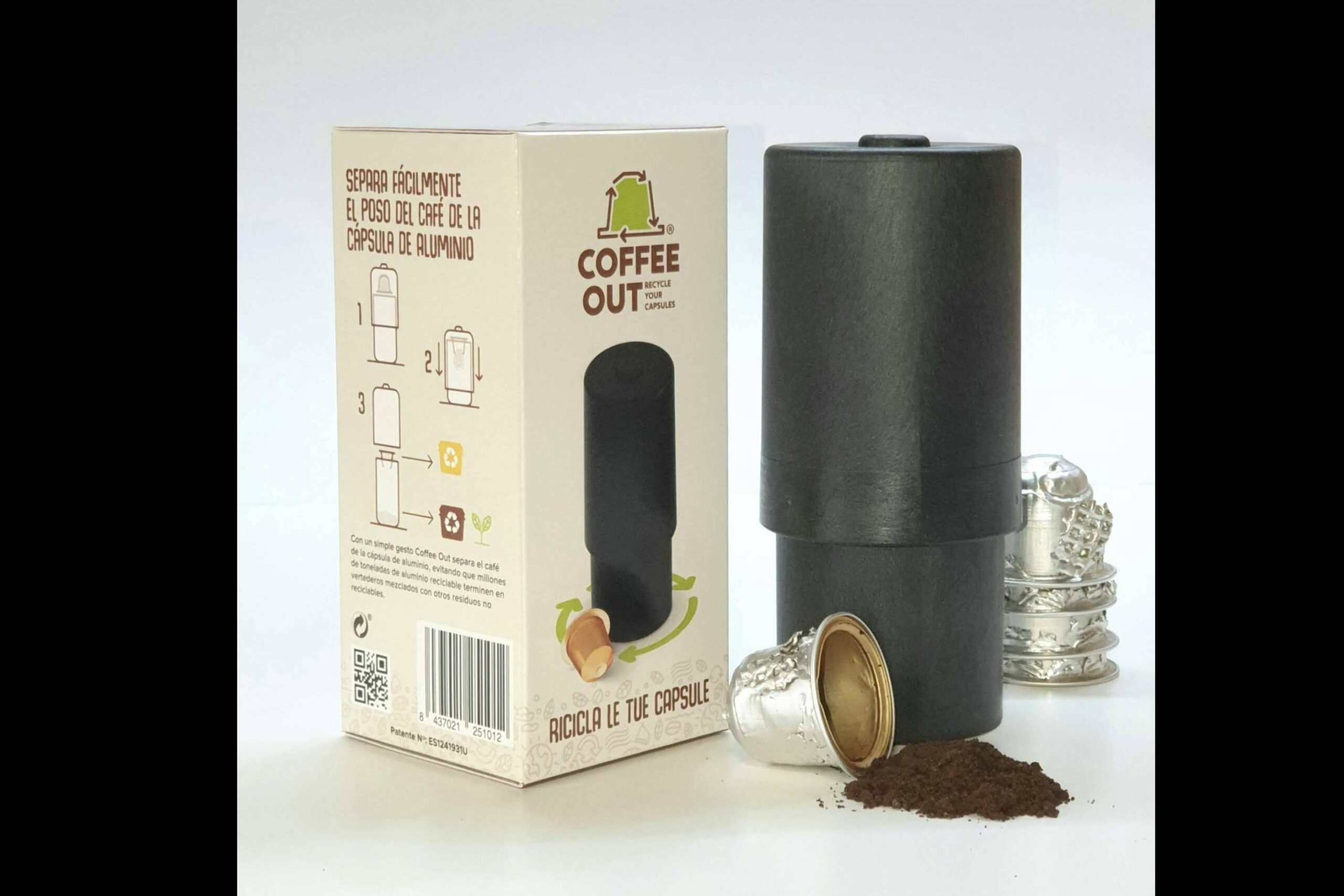 La propuesta para reciclar café y darle un segundo uso de Coffee Out