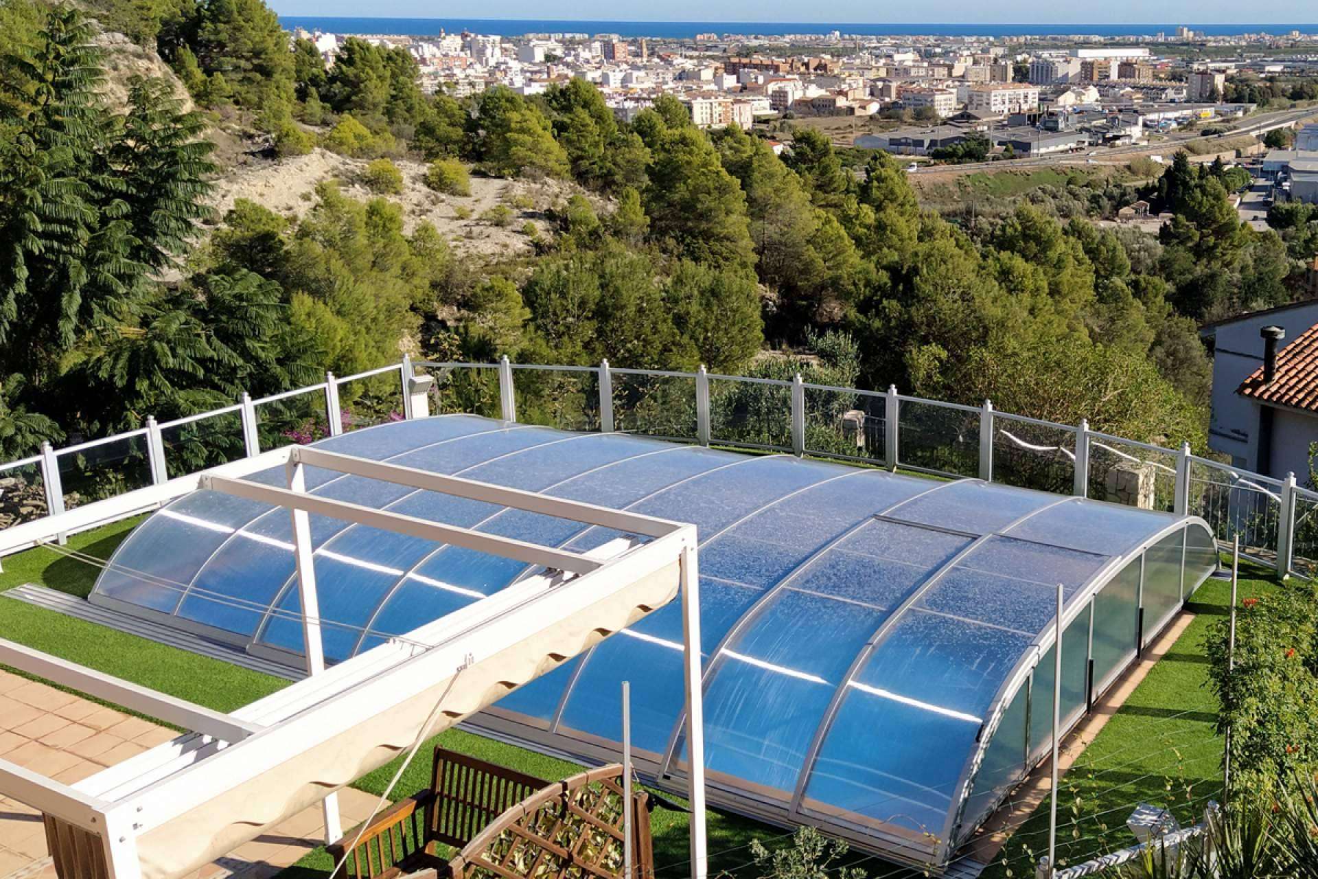 Cubiertas para piscinas en aluminio con COVERTTO