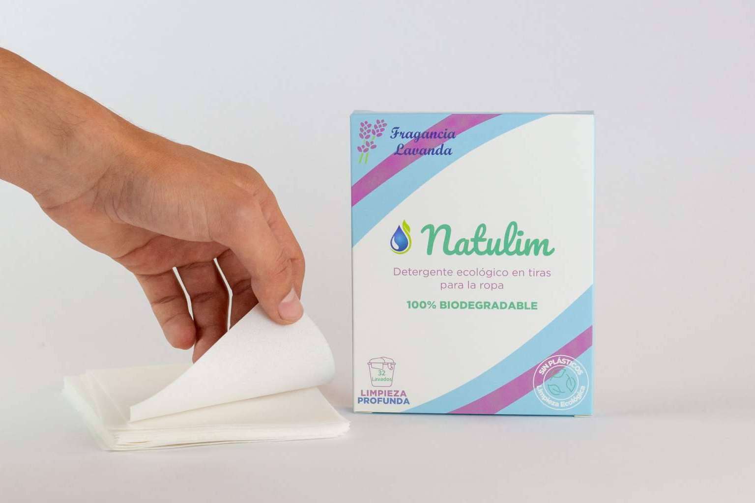 La nueva forma de lavar la ropa con las eco-tiras de detergente Natulim