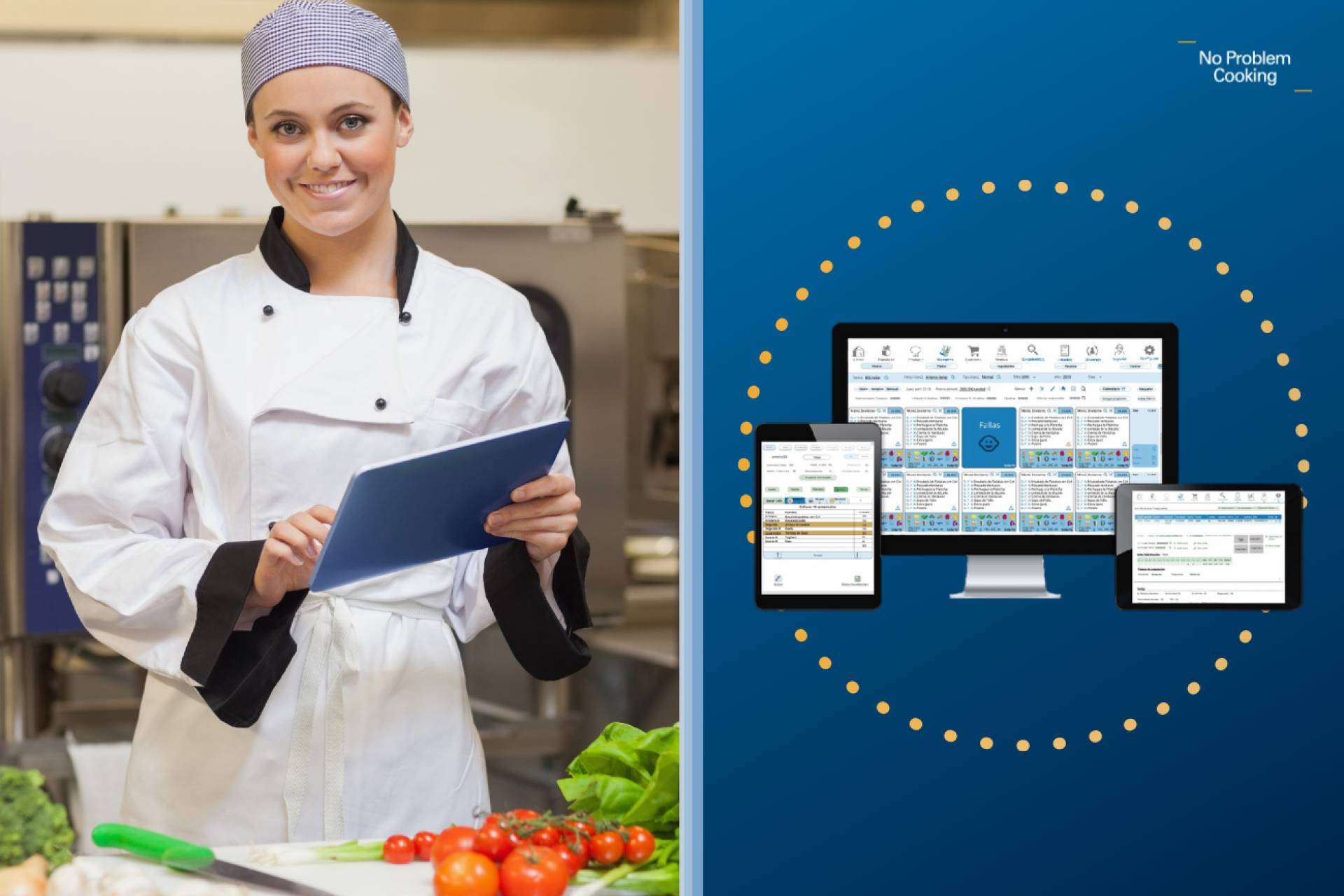 No Problem Cooking presenta el software para restaurantes que gestiona y controla todo el proceso de elaboración alimentaria
