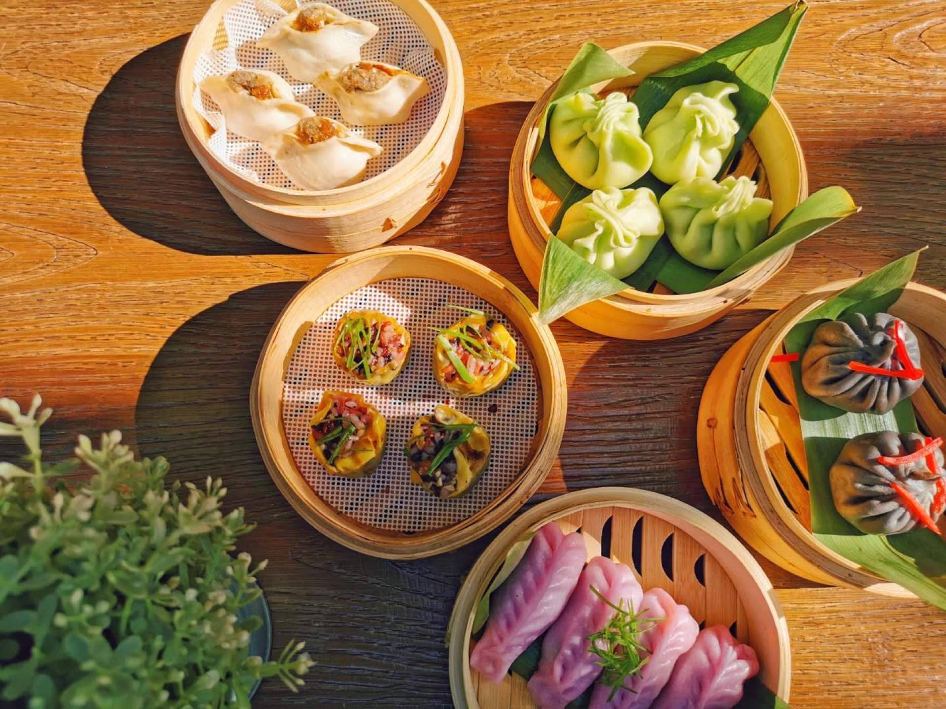 Dim Sum Market ofrece 30 tipos de dim sum diferentes con una gran variedad de rellenos y masas