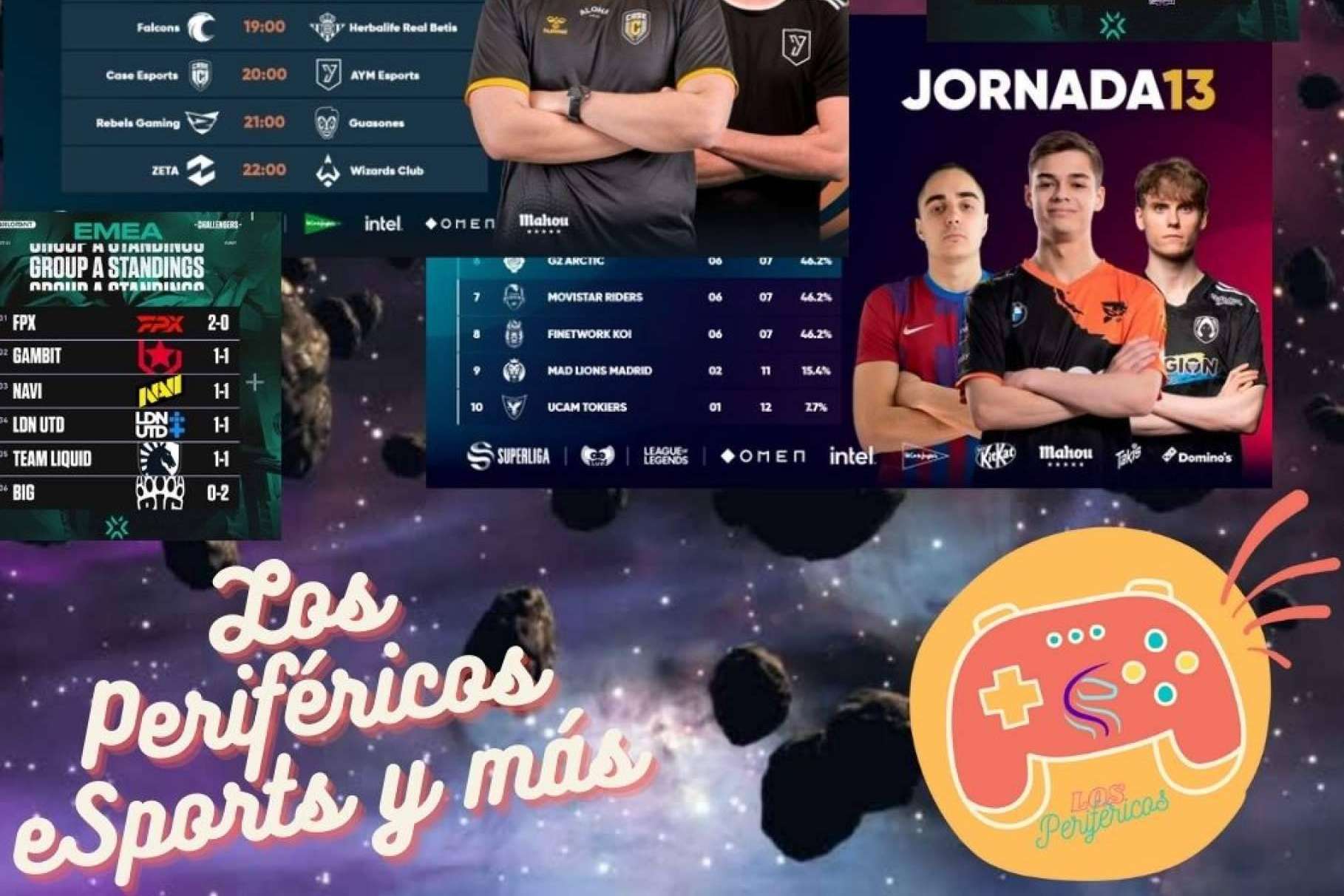 El programa de Twitch que comenta los eSports es Los Periféricos