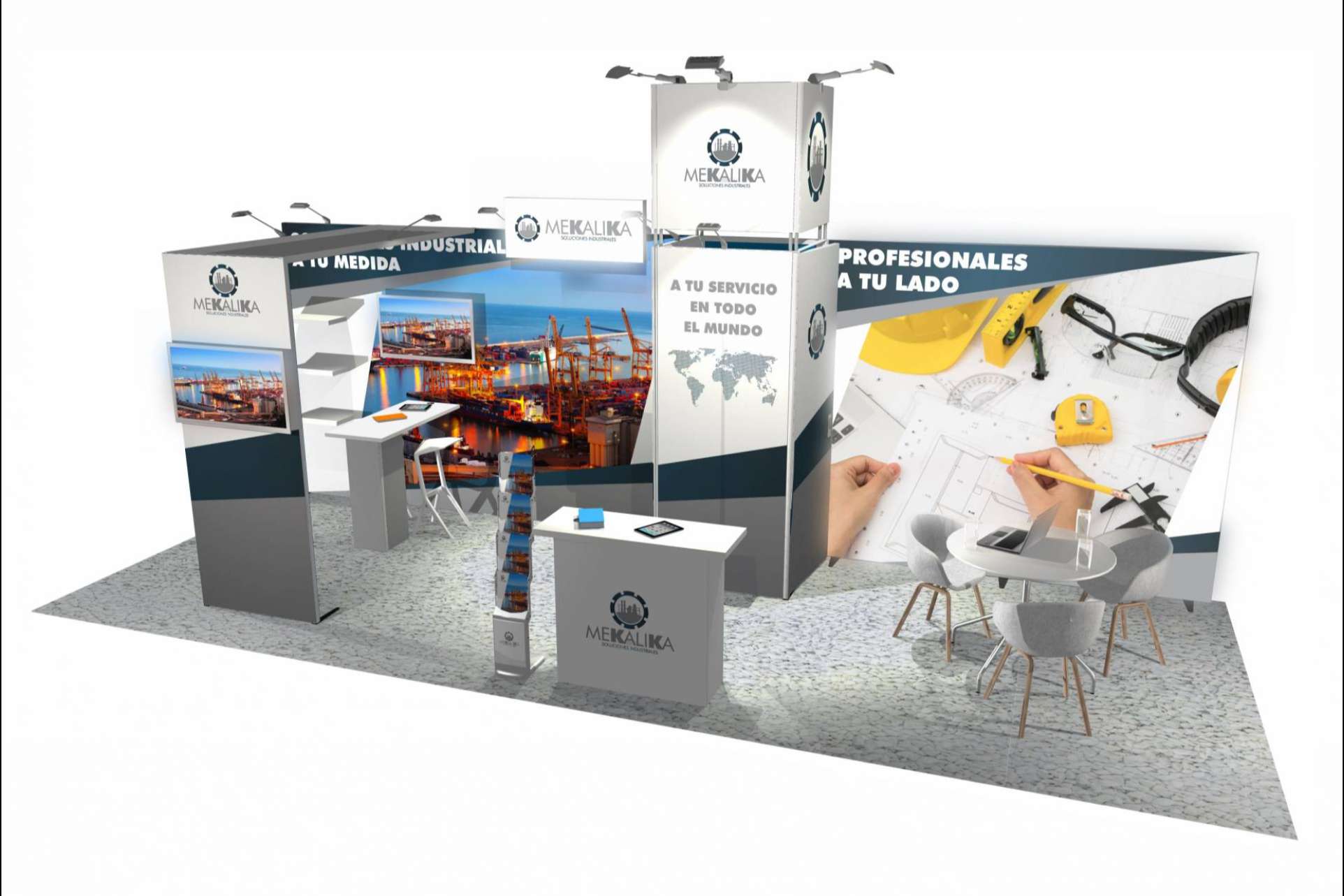 Una puesta en escena premium con un stand 100% smart gracias a Olika Stands