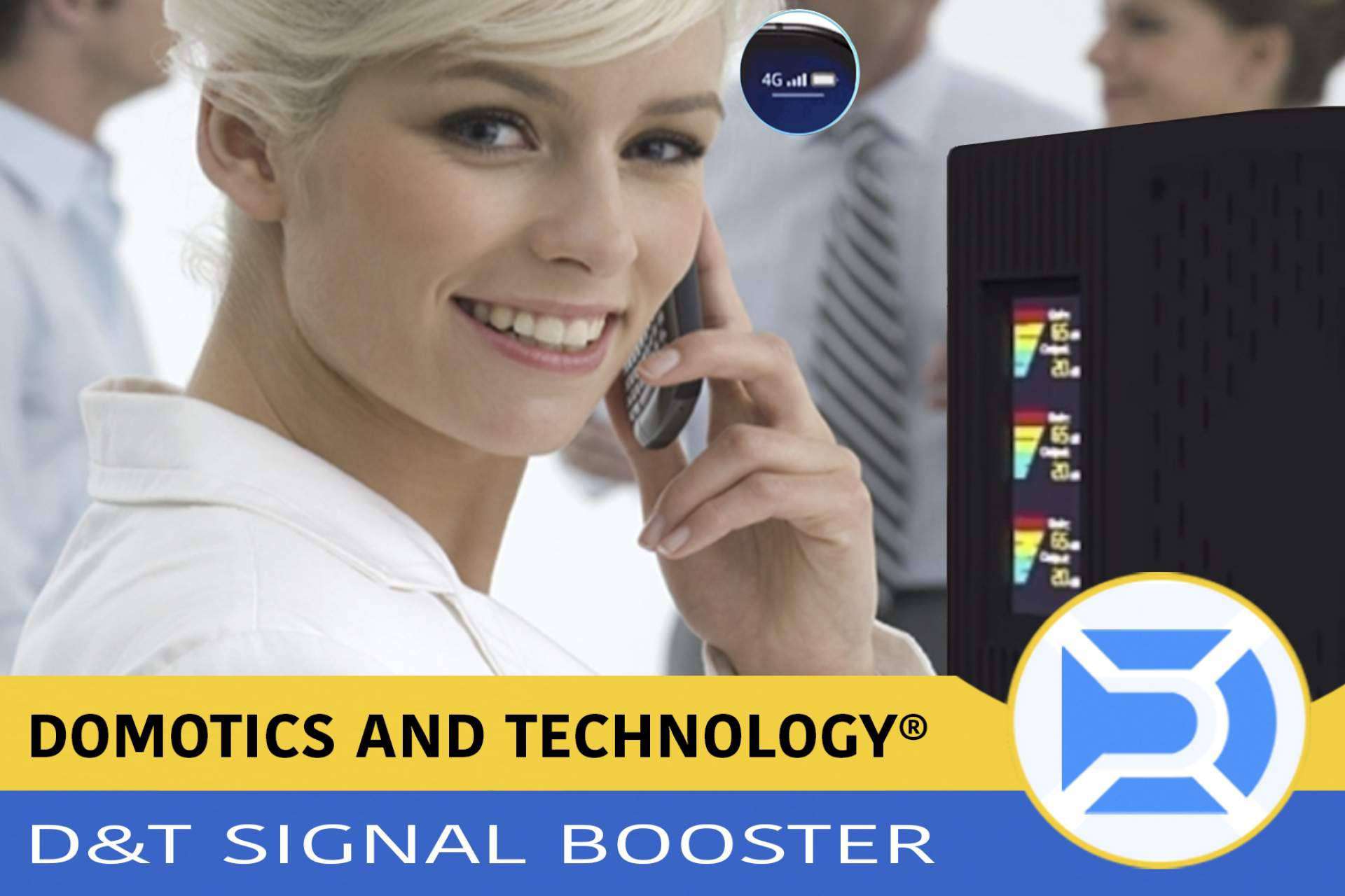 Domotics and Technology permite optimizar la señal a las empresas con su D&T Signal Booster
