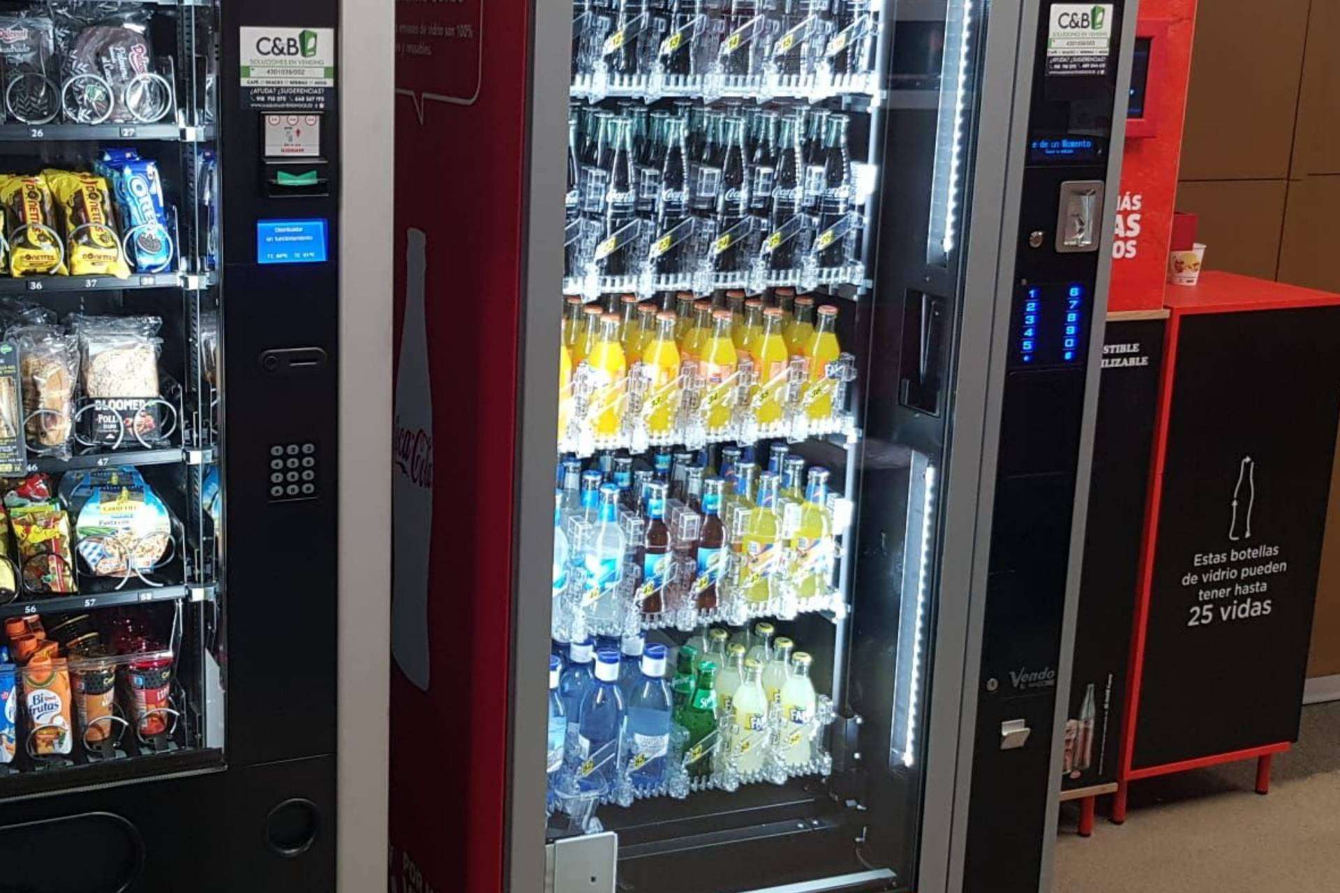 Las nuevas máquinas sostenibles de vending de C&B Señor