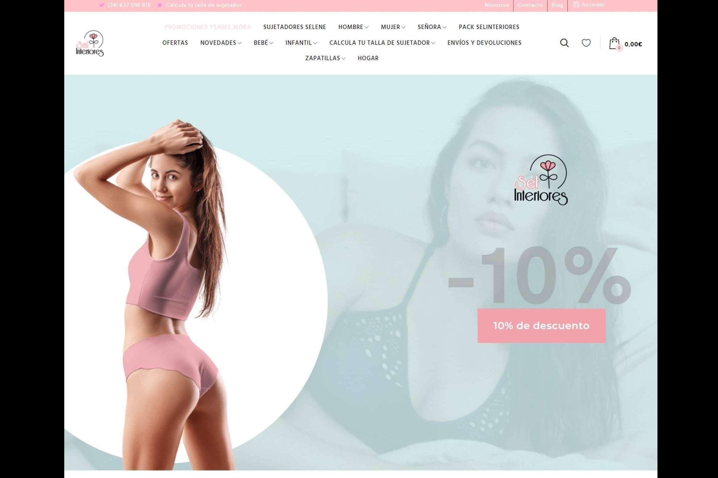 Las ventajas de comprar en línea la ropa interior, con Selinteriores