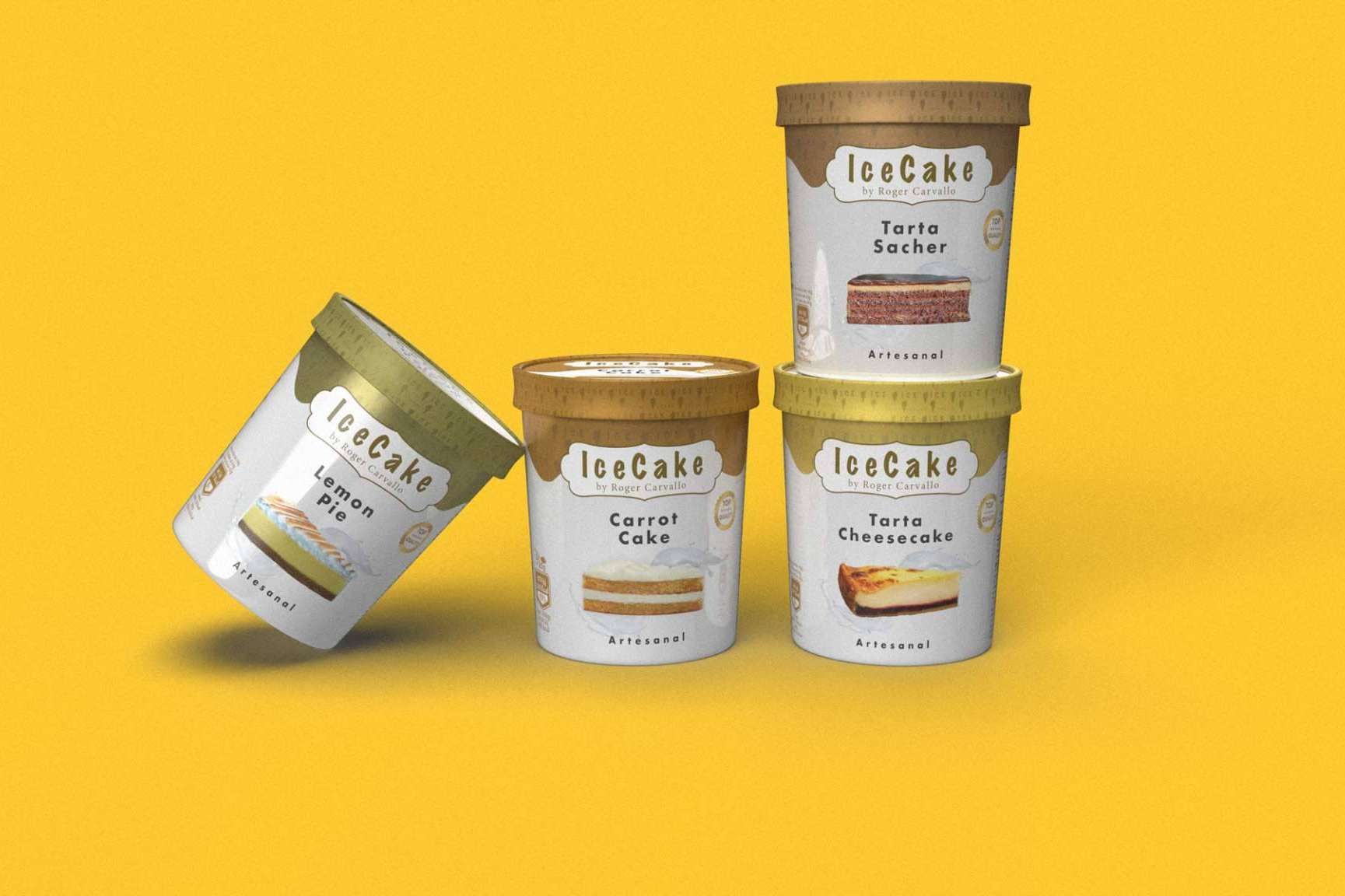 IceCake, tarrinas de helados originales inspirados en tartas para un verano refrescante