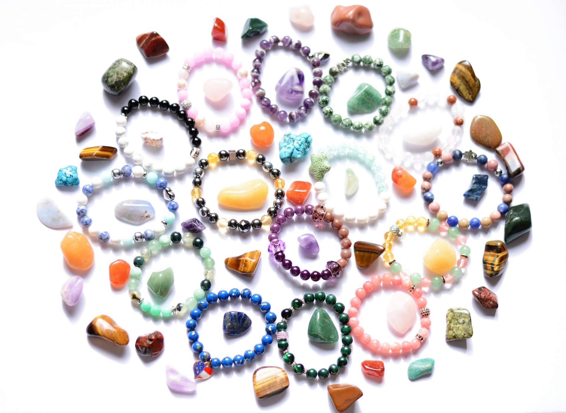 Tierra de Gemas, pulseras de piedras energéticas