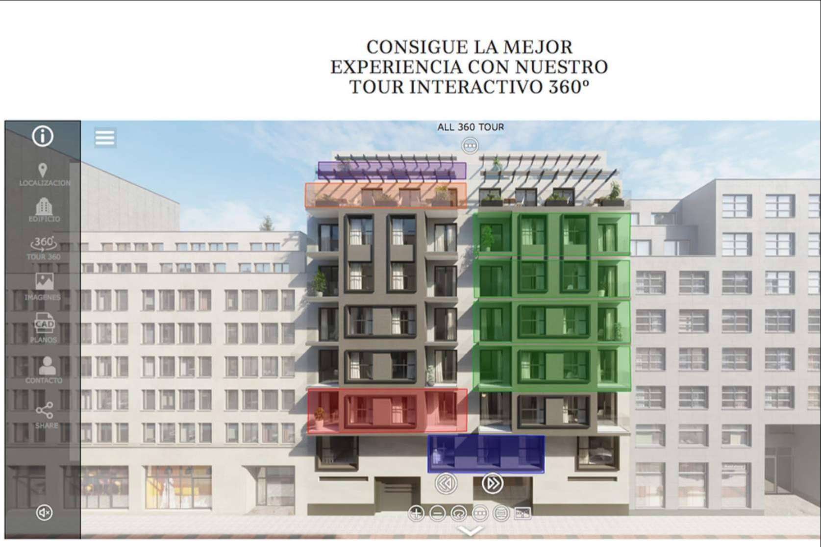 La tecnología Render 3D de Visual Re ofrece la posibilidad de presentar de forma completa una propiedad