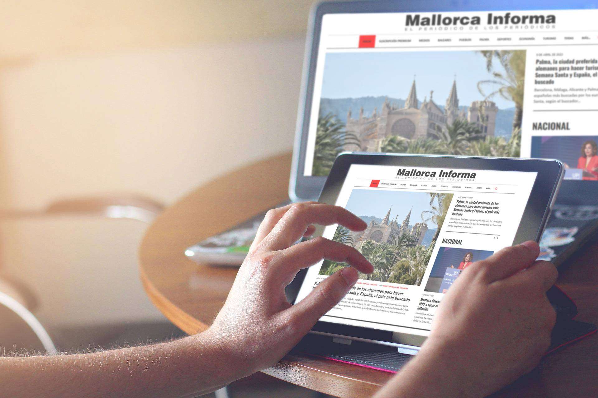Mallorca Informa es uno de los portales web informativos, gratuitos e independientes más completos de la isla