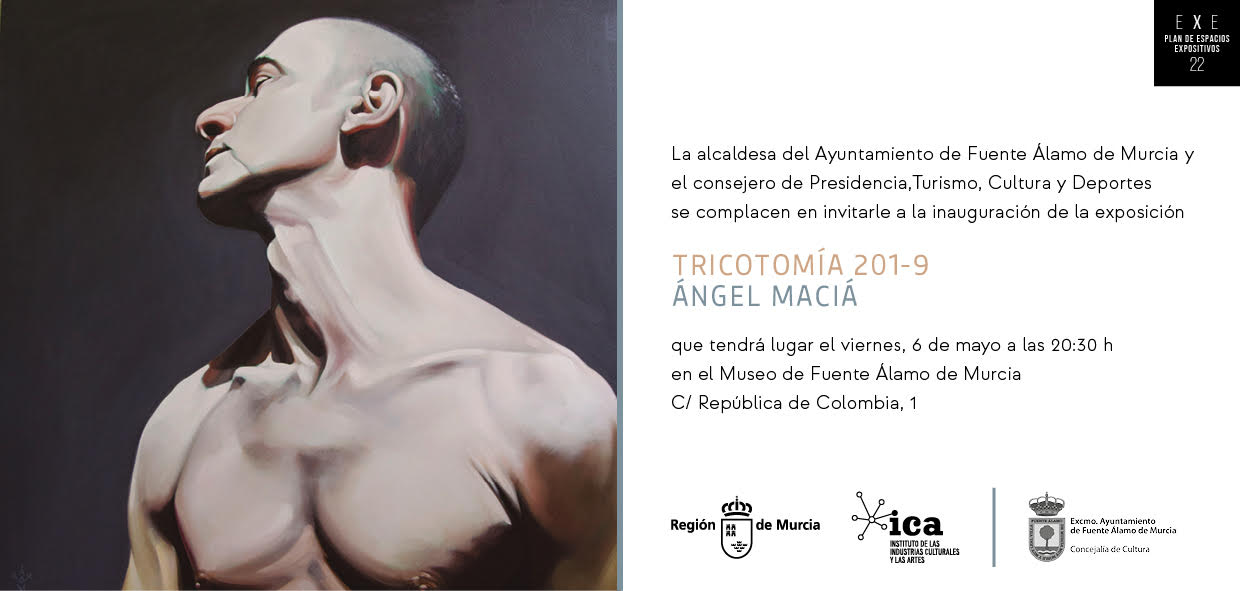 EXPOSICIÓN TRICOTOMÍA 201-9 DE ÁNGEL MACIÁ