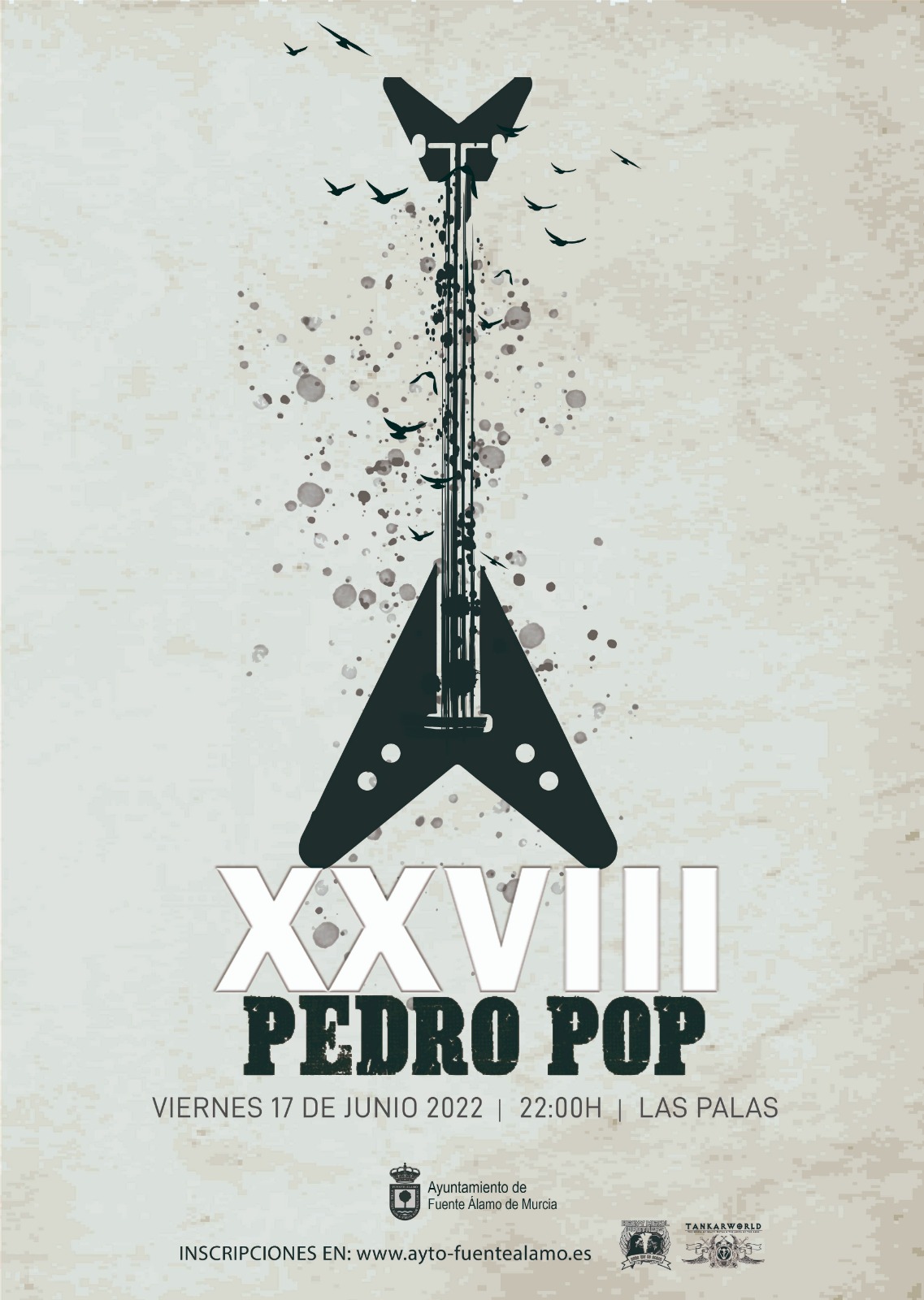 INSCRIPCIONES ABIERTAS PARA LA XXVIII EDICIÓN DEL FESTIVAL MUSICAL PEDRO POP