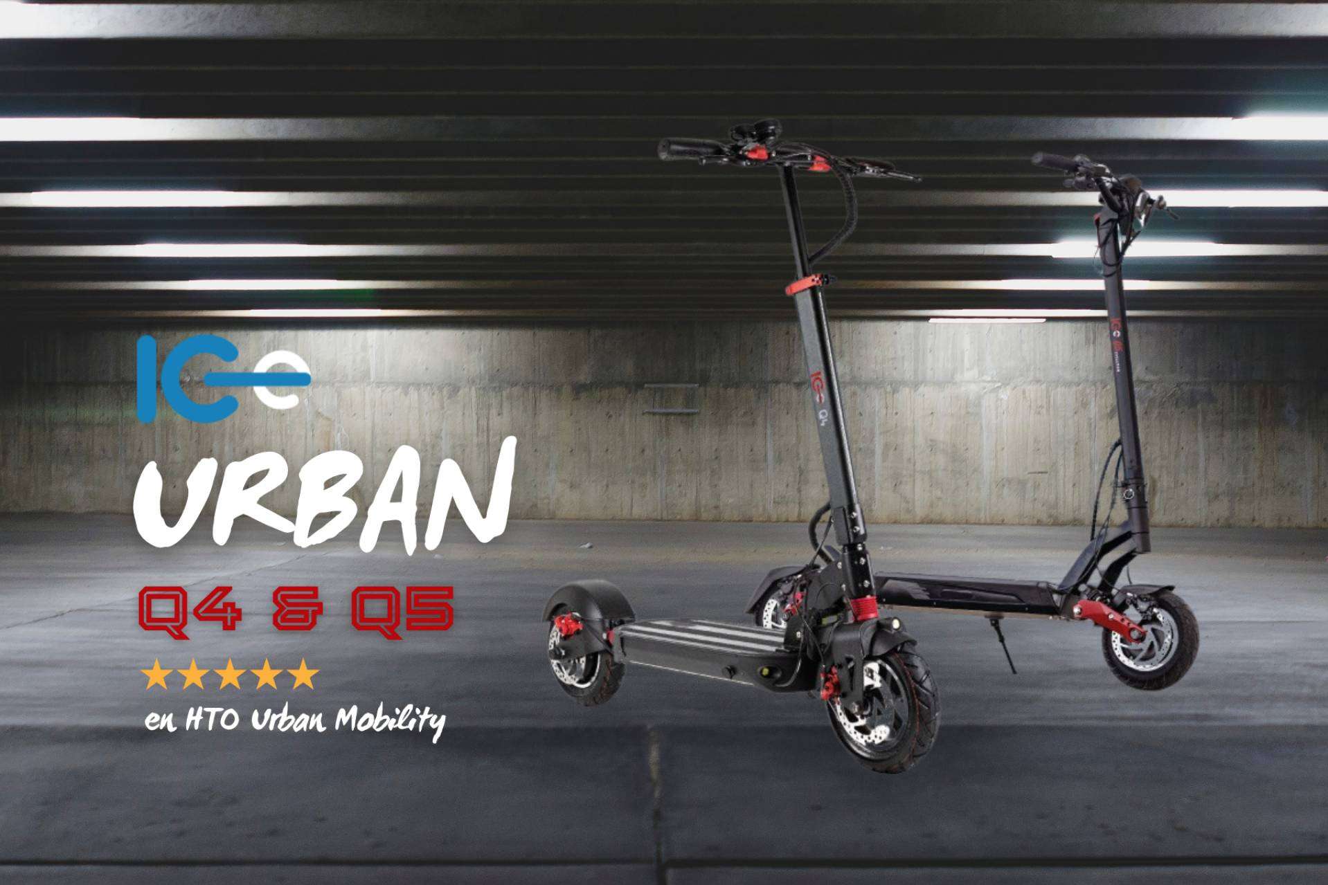 HTO Urban Mobility, dispone de patinetes eléctricos de la marca IC-e Scooter