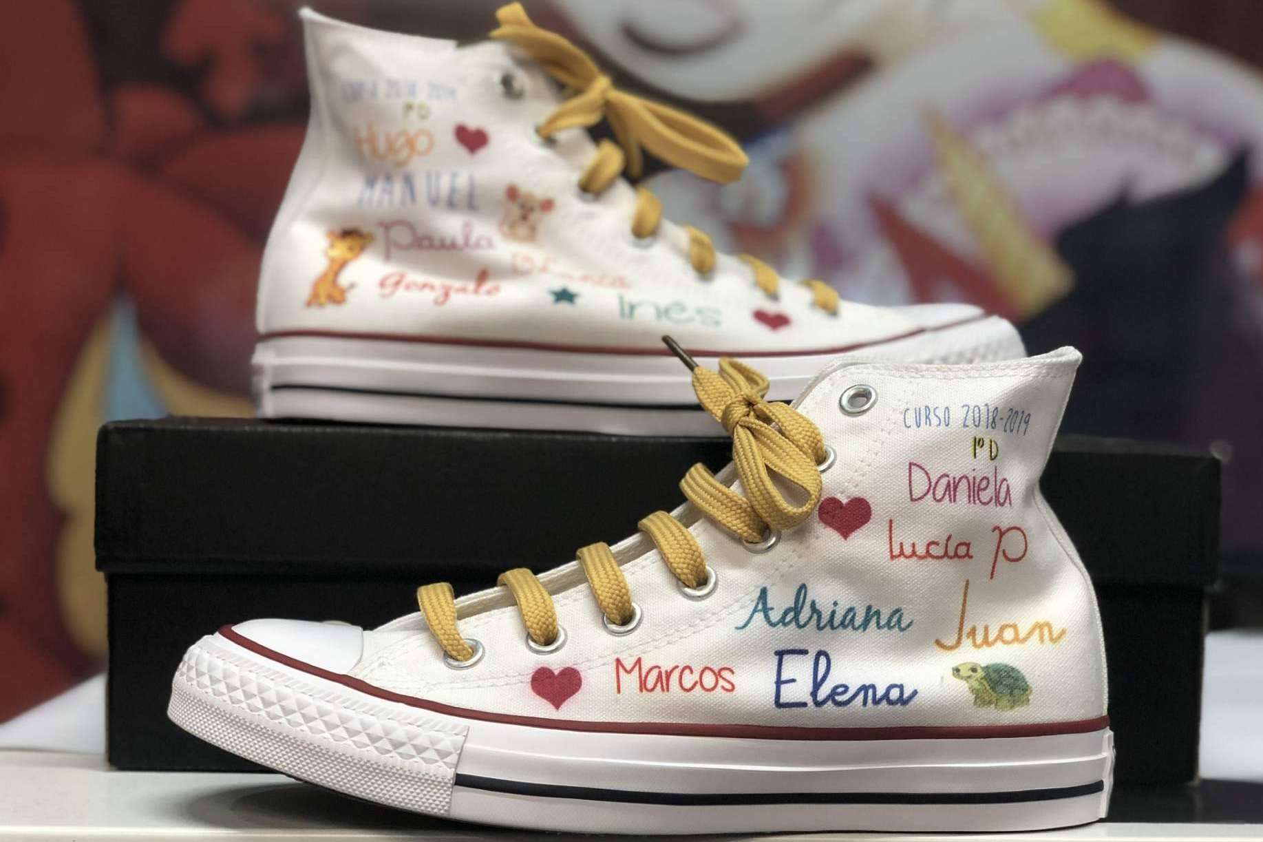 AMM Aerografía diseña zapatillas personalizadas para plasmar la identidad de quien las lleve
