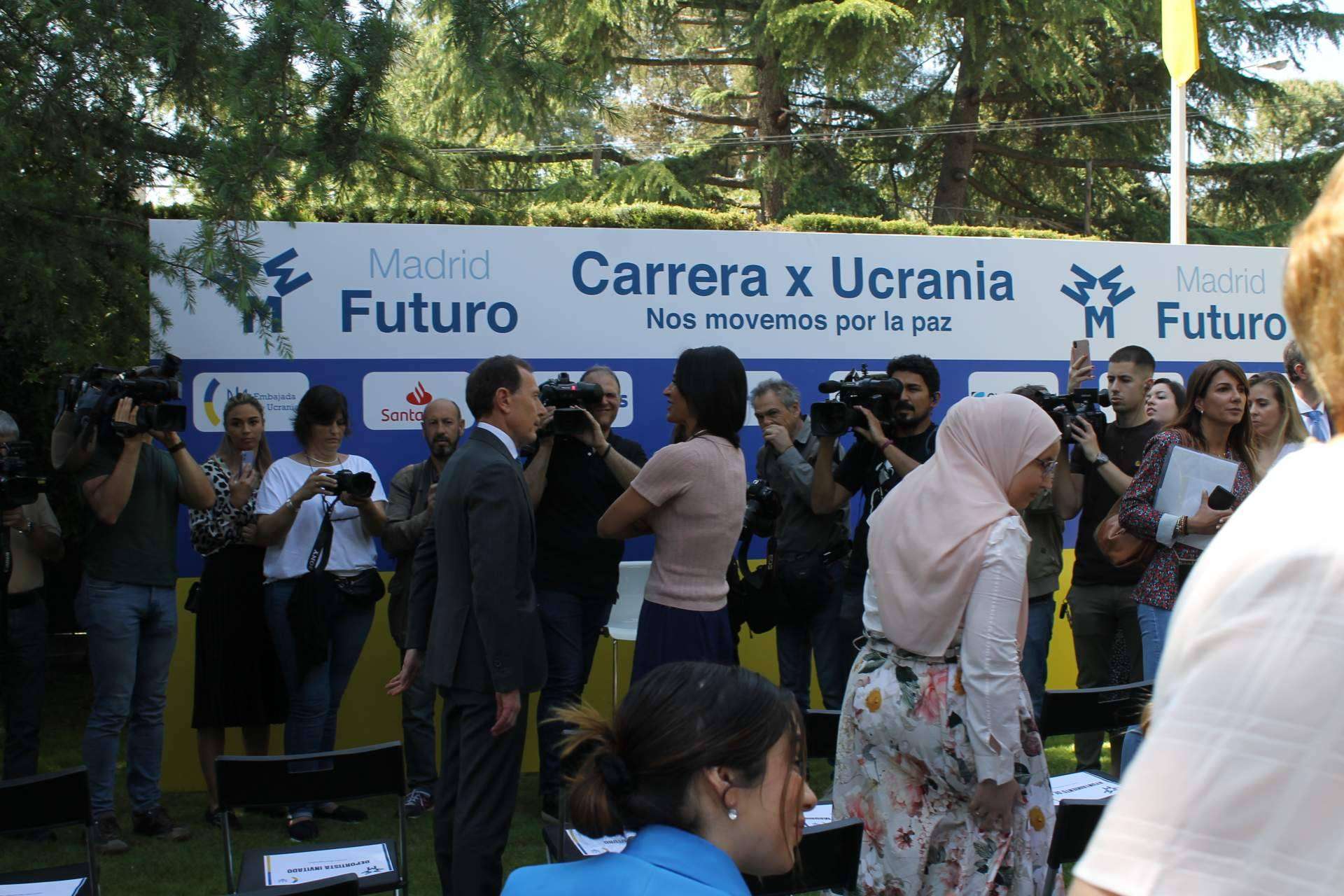 ‘Madrid Futuro x Ucrania’. Las embajadas se suman a la marcha benéﬁca de 5 km por la paz que se celebrará el 28 de mayo