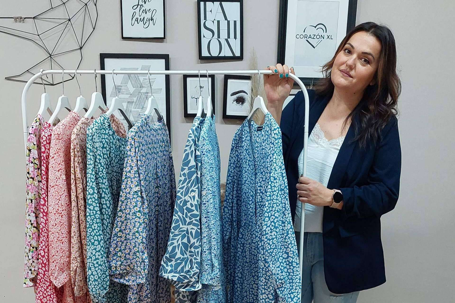 Corazón XL vende colecciones frescas, juveniles y de tendencia en ropa de mujer de tallas grandes