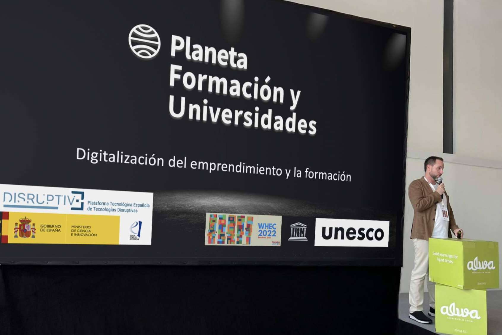 El Congreso Mundial de Estudios Superiores de la UNESCO con la digitalización del emprendimiento y la educación