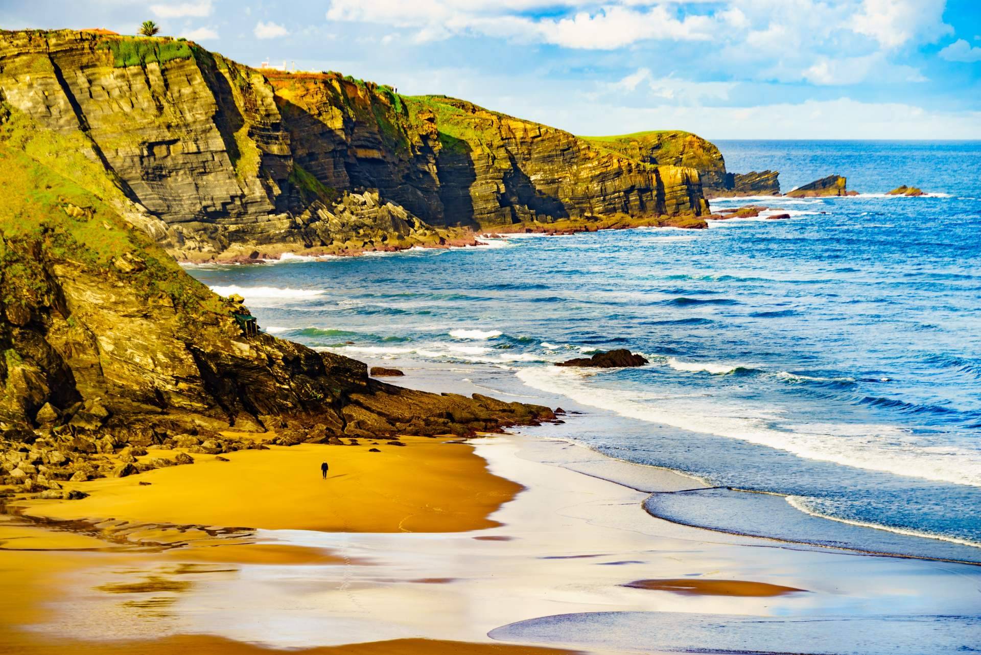 El Hotel Rural Montesomao permite descubrir las playas de la costa asturiana