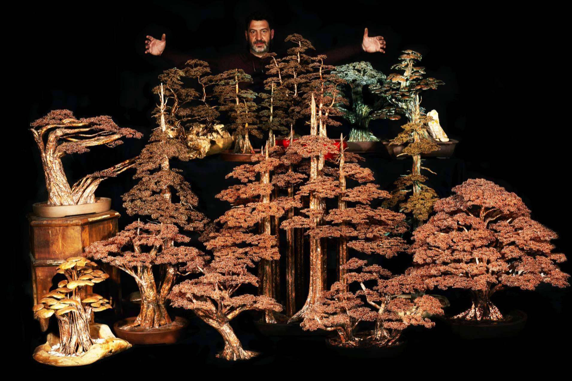 El artista Javier Badiola une la estética del arte con la magia de la naturaleza