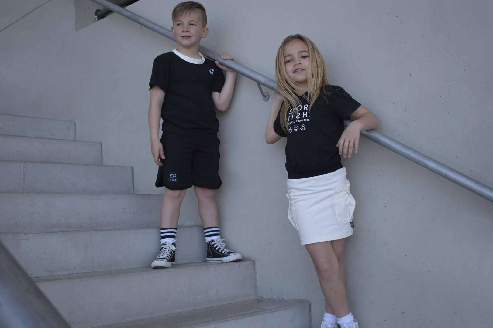 Shortish ofrece moda sostenible infantil