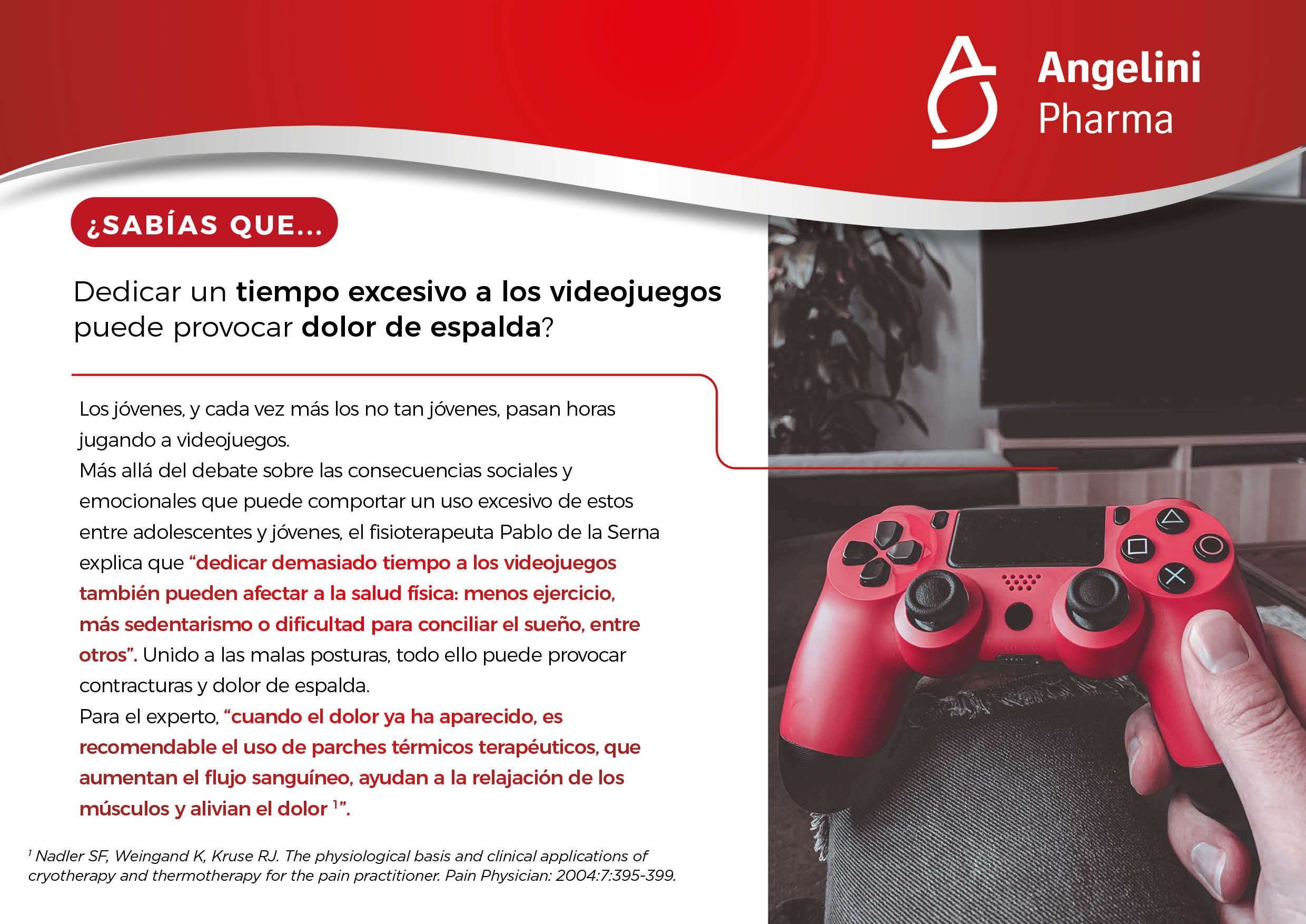 Jóvenes y videojuegos, cuando aparece el dolor de espalda