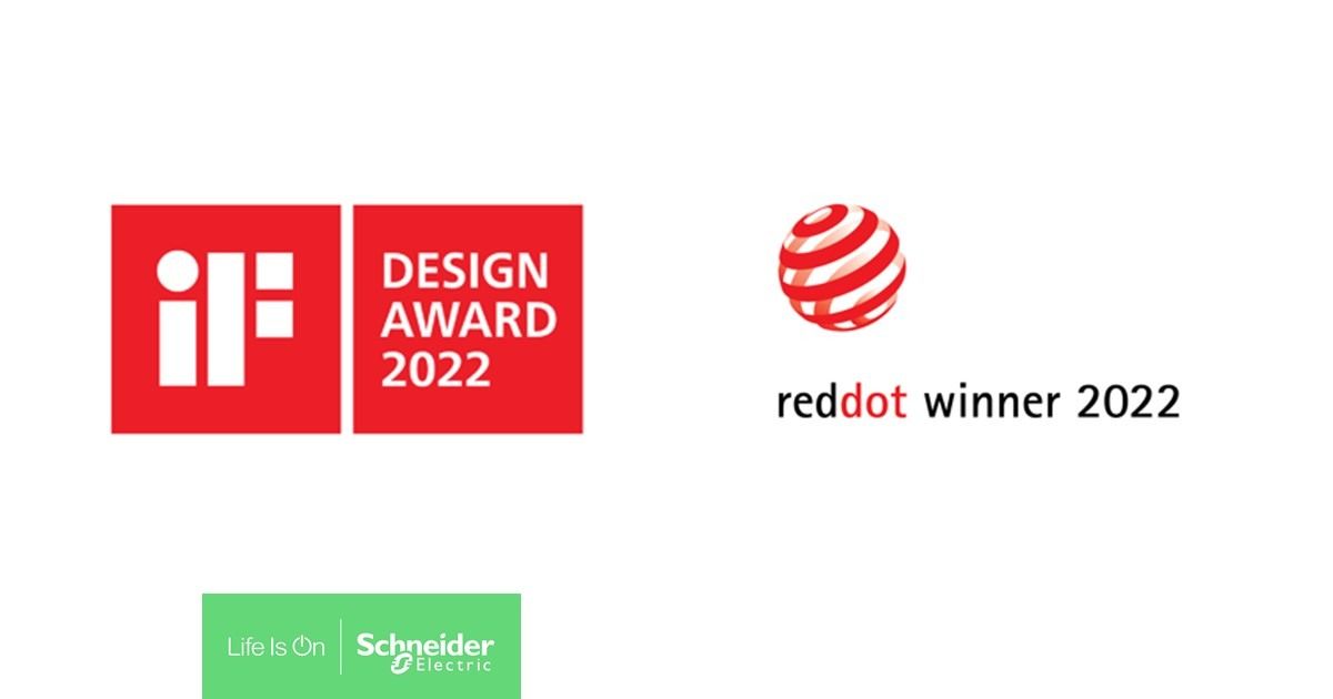 Schneider Electric arrasa en esta temporada de premios de diseño