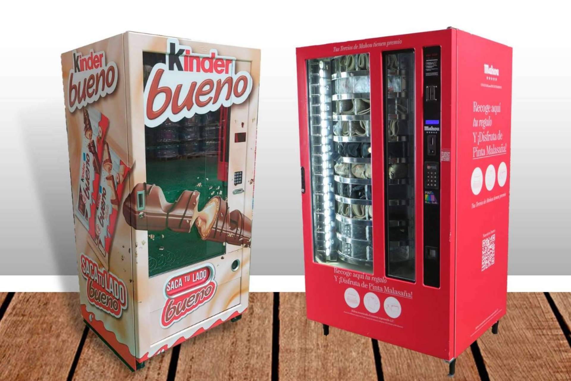 Las máquinas vending que ofrece C&B Señor para eventos multitudinarios