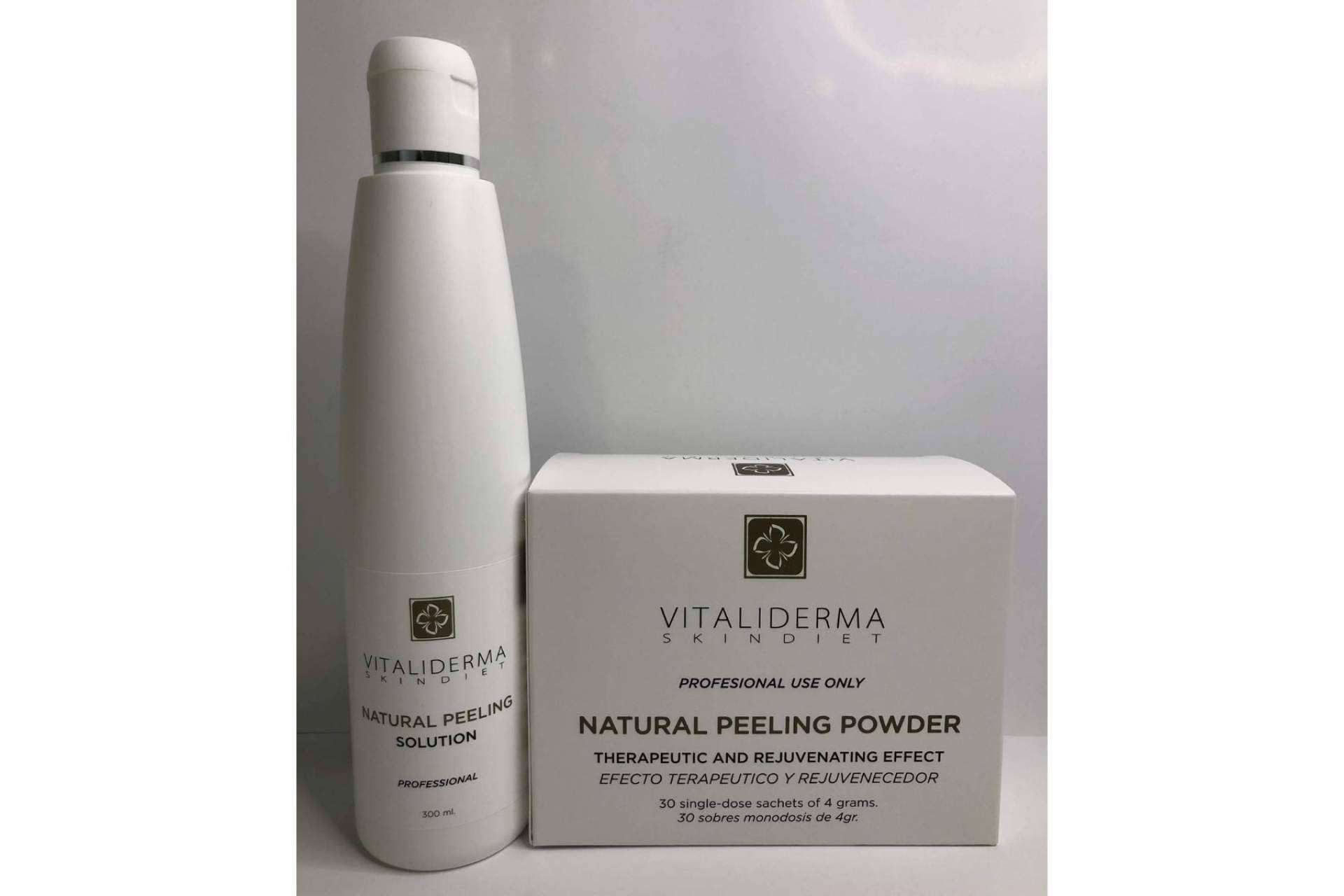 Los productos de cosmética creados a partir de ingredientes totalmente naturales de Vitaliderma, como el Bio-Peeling
