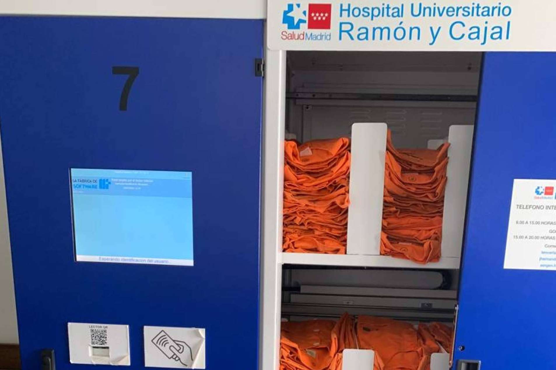 La Fábrica de Software cuenta con máquinas instaladas en el Hospital Ramón y Cajal