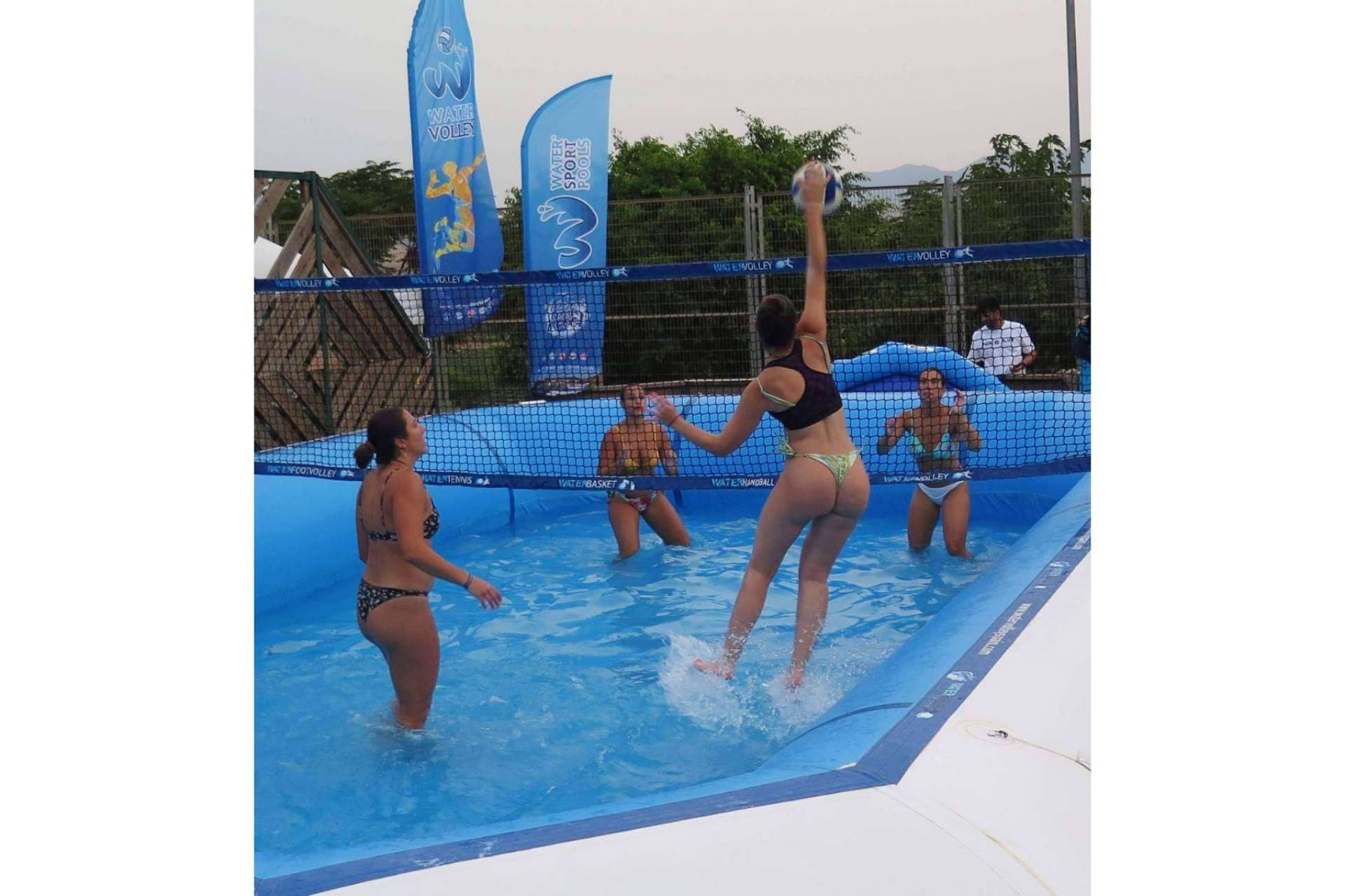 El I Circuito de Watervolley de la Diputación de Málaga con Water Sport Pools