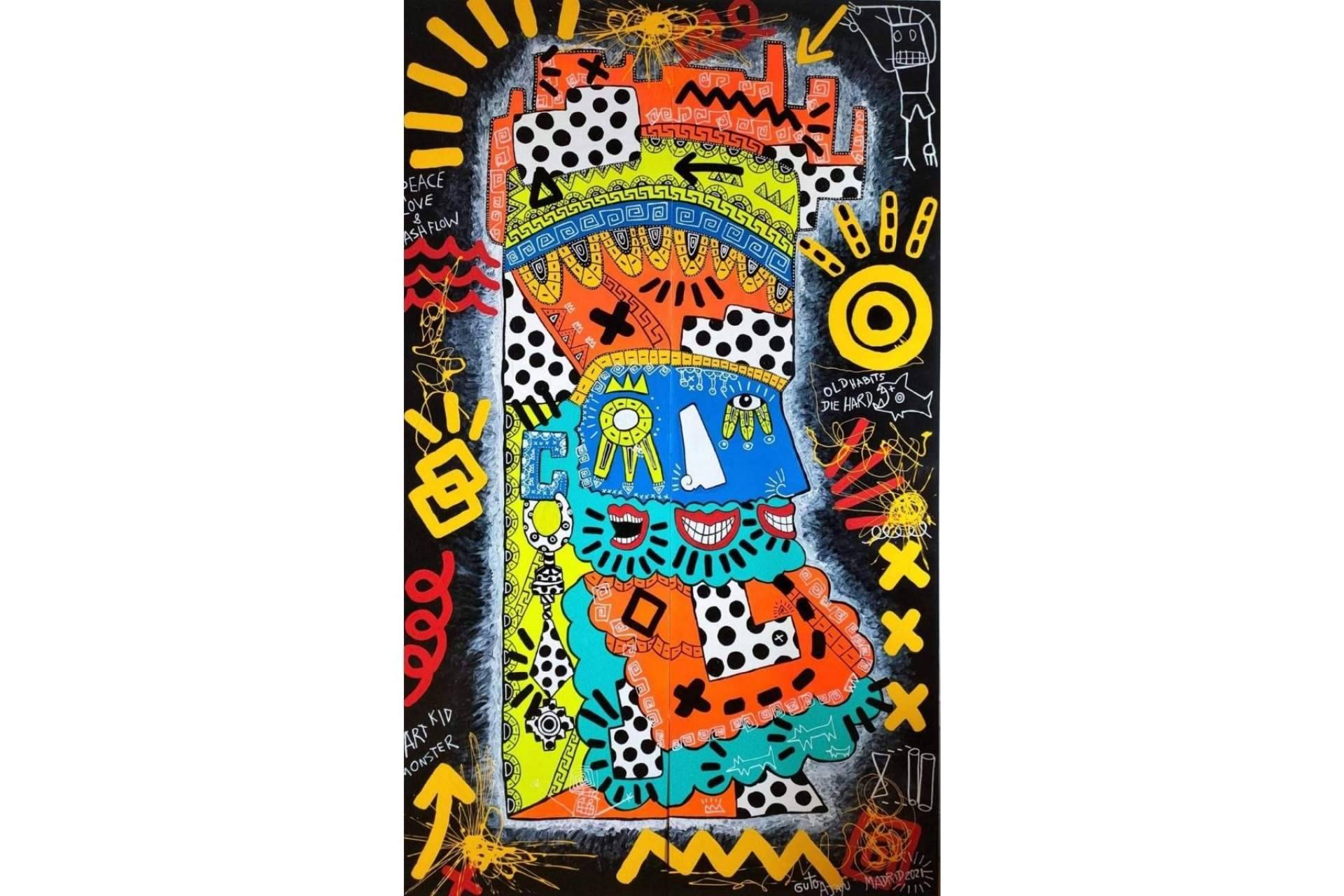 Guto Ajayu, el símbolo del arte moderno desde sus raíces natales