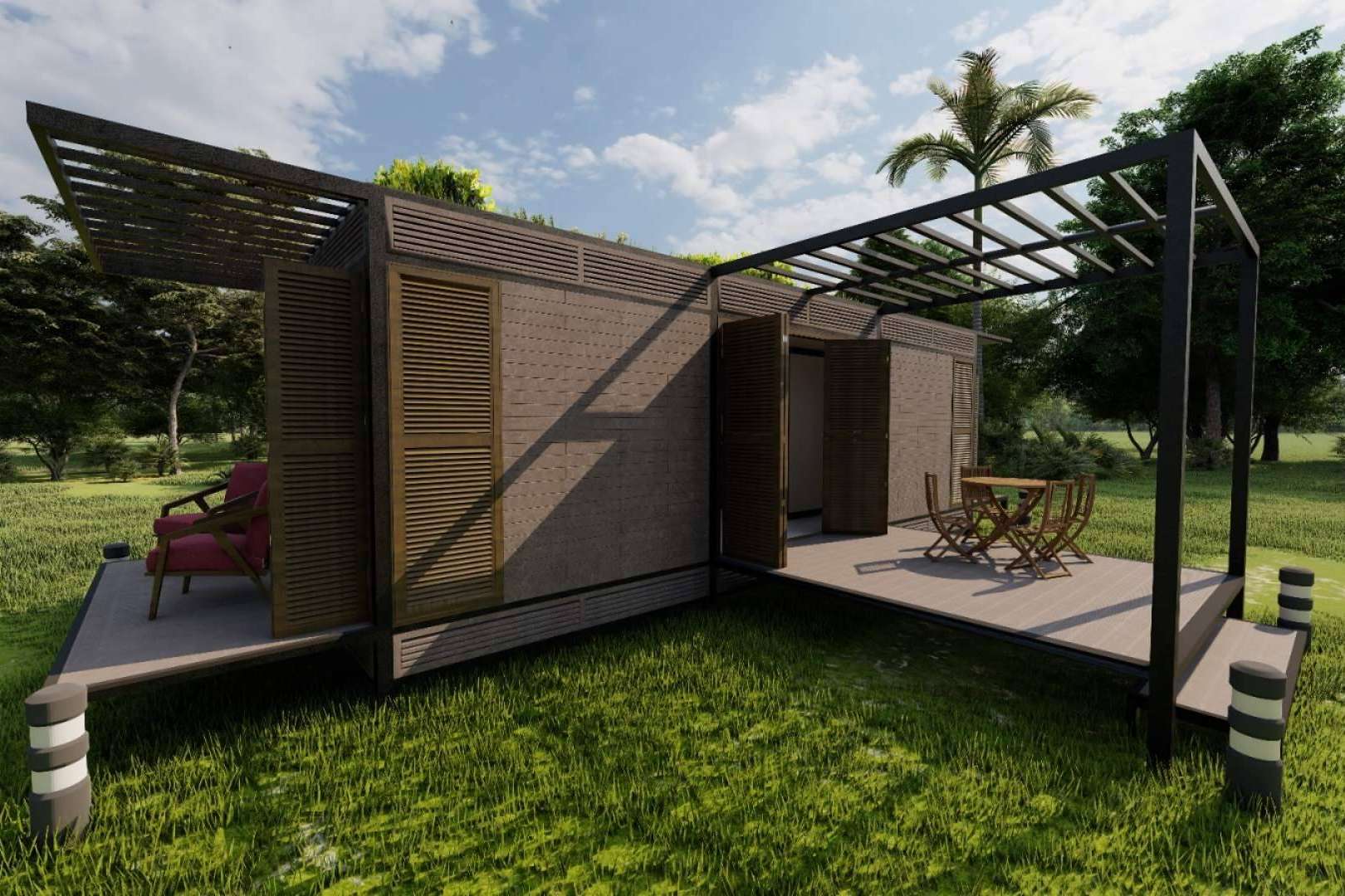 La empresa Abadecom ofrece un proyecto de construcción modular ecológica