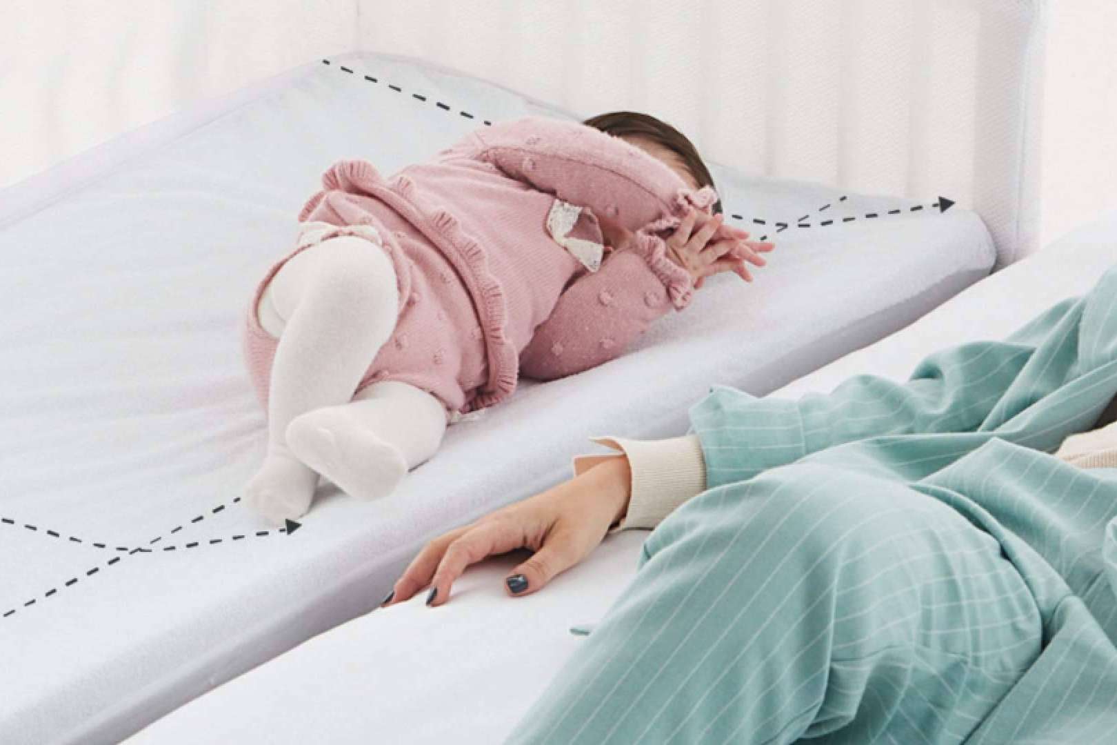 Las ventajas de los colchones para bebé antivuelco de Cool-Dreams