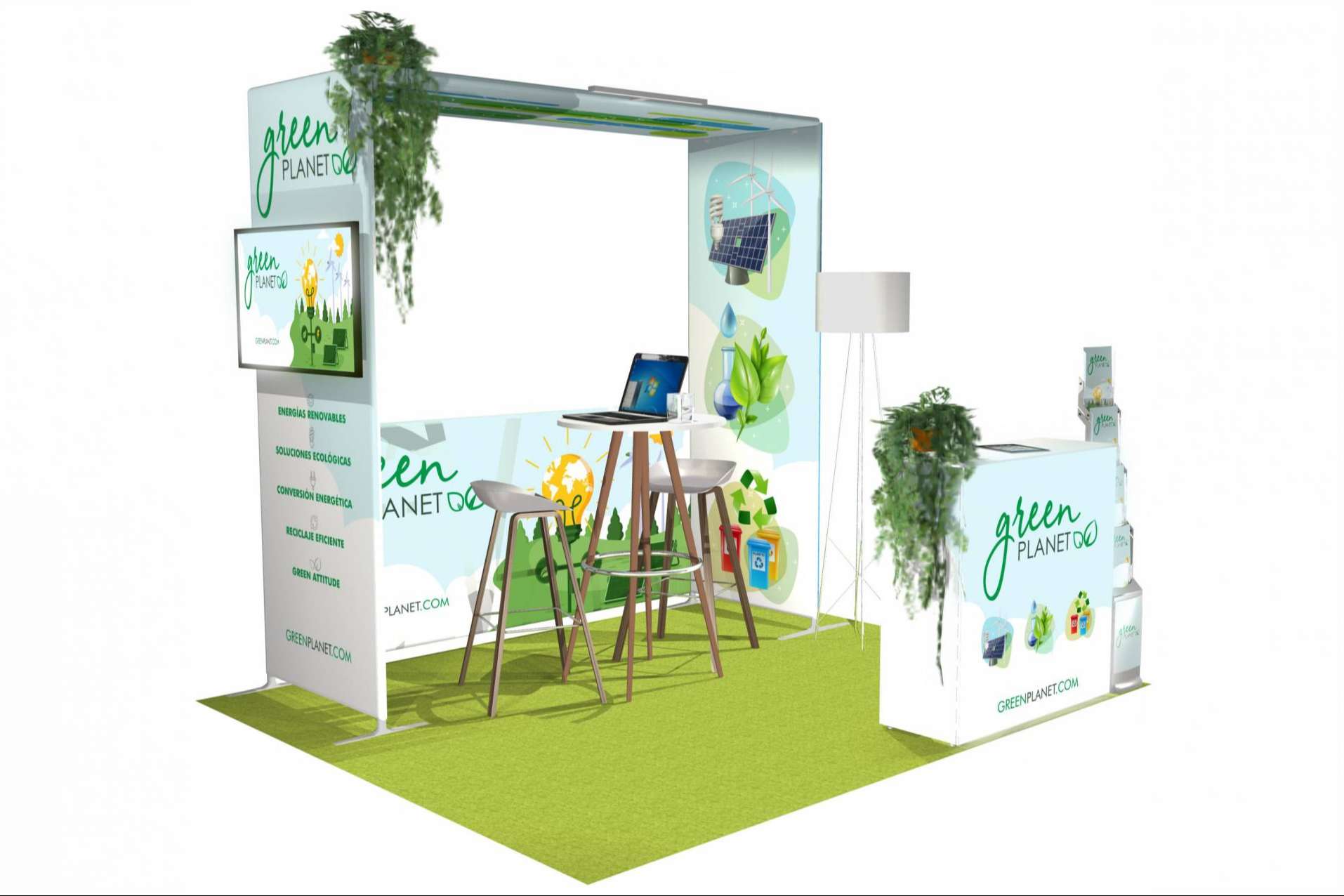 Contour, el stand más portátil para ferias y eventos de empresa, de Olika Stands