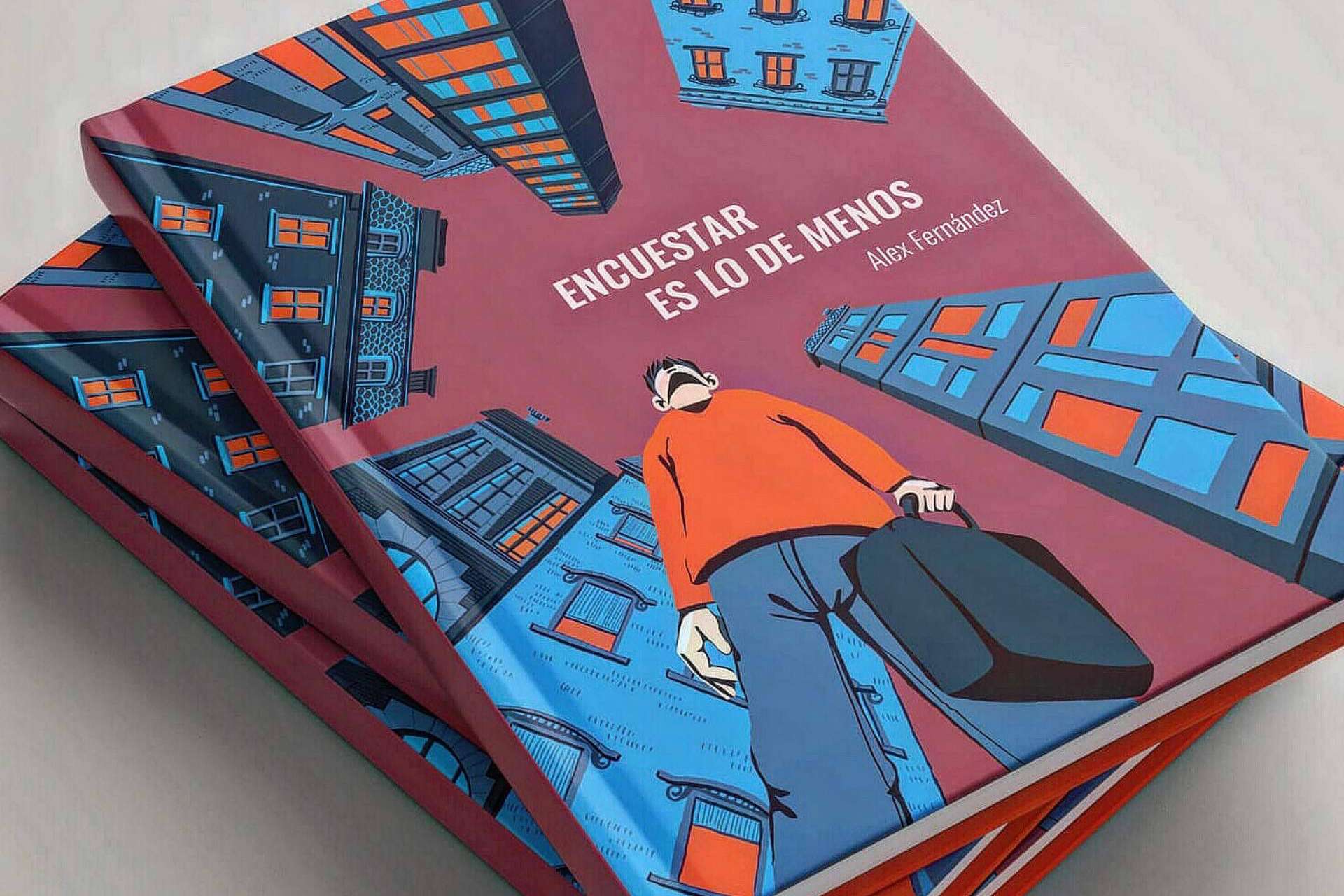 Encuestar es lo de Menos, la novela de Alex Fernández que arrasa en Instagram