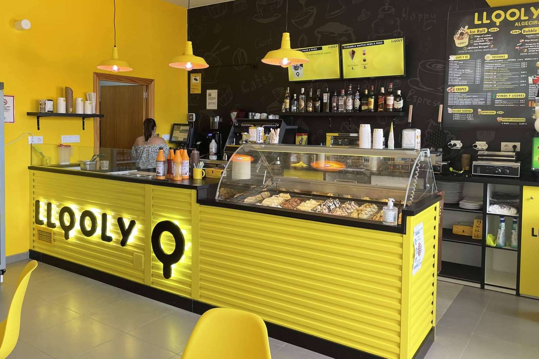 La franquicia Llooly ofrece helados artesanos
