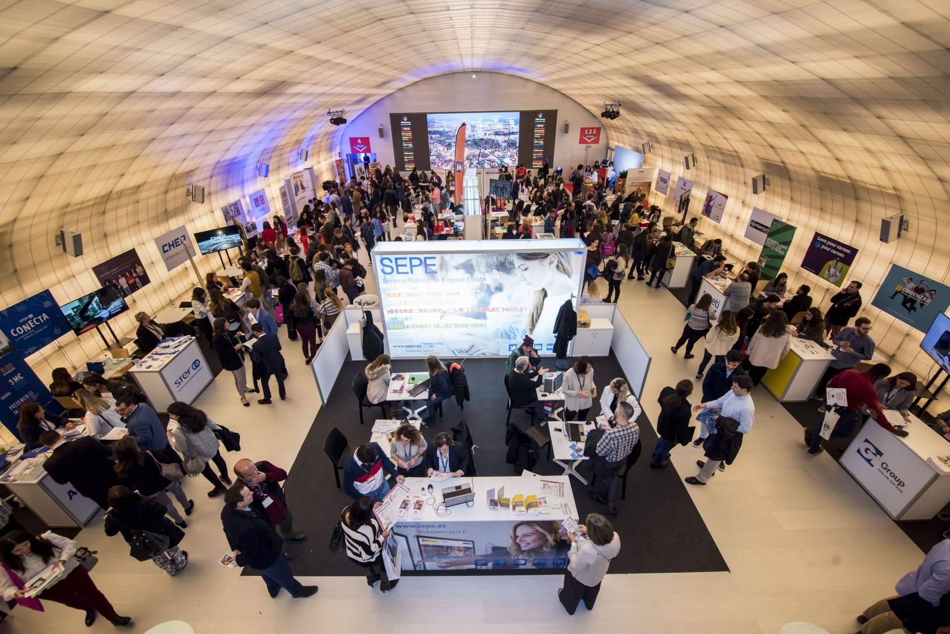 JOBMadrid'22 se convierte en un evento de referencia para encontrar trabajo y prácticas en empresas líderes